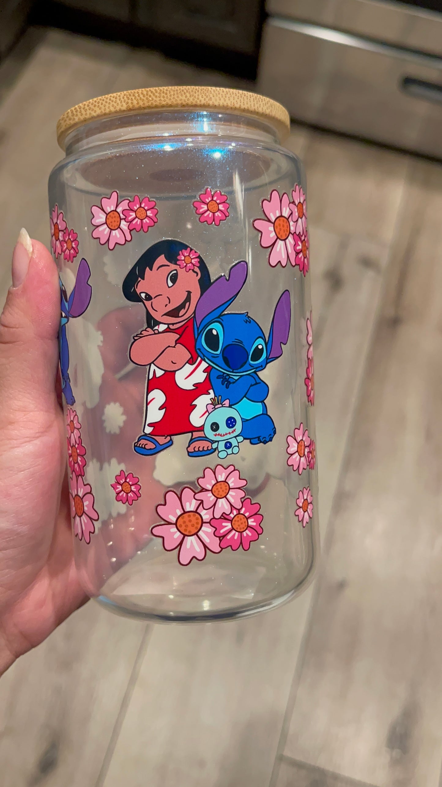 Glass cup