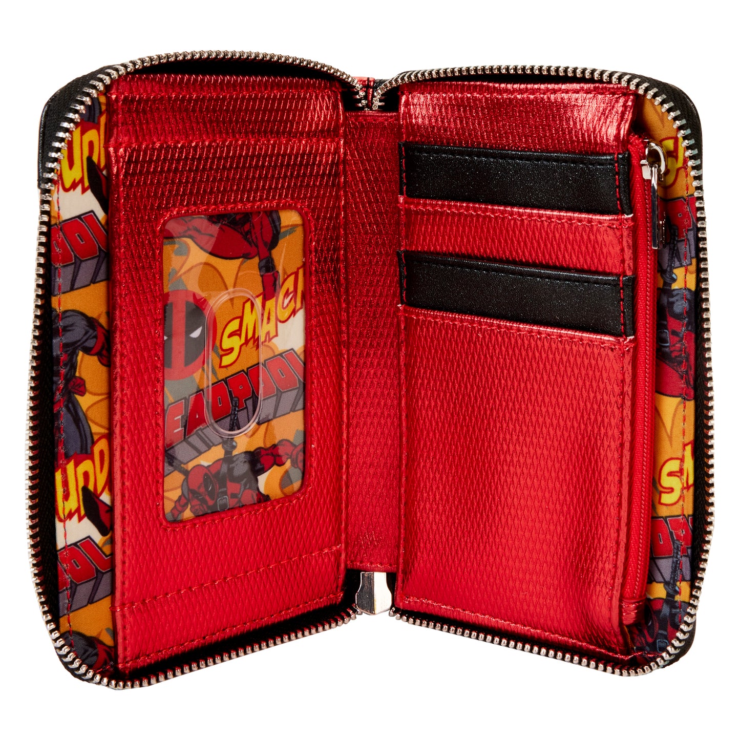 Marvel Metallic Deadpool Cosplay Wallet LFY