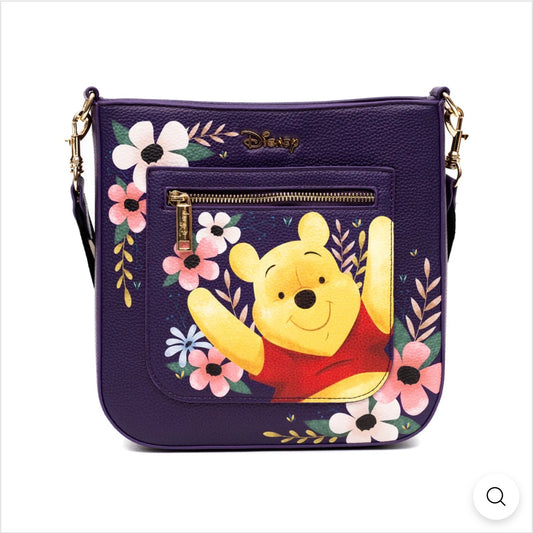 WondaPOP Designer Series- Two Sided Winniw the Pooh Crossbody Purse