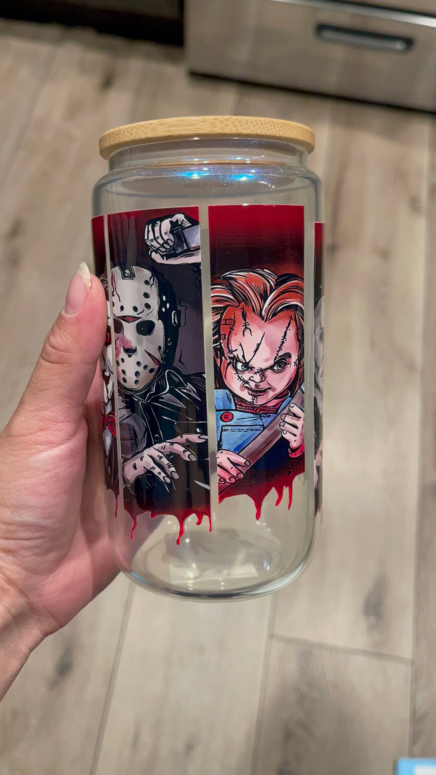 Glass cup
