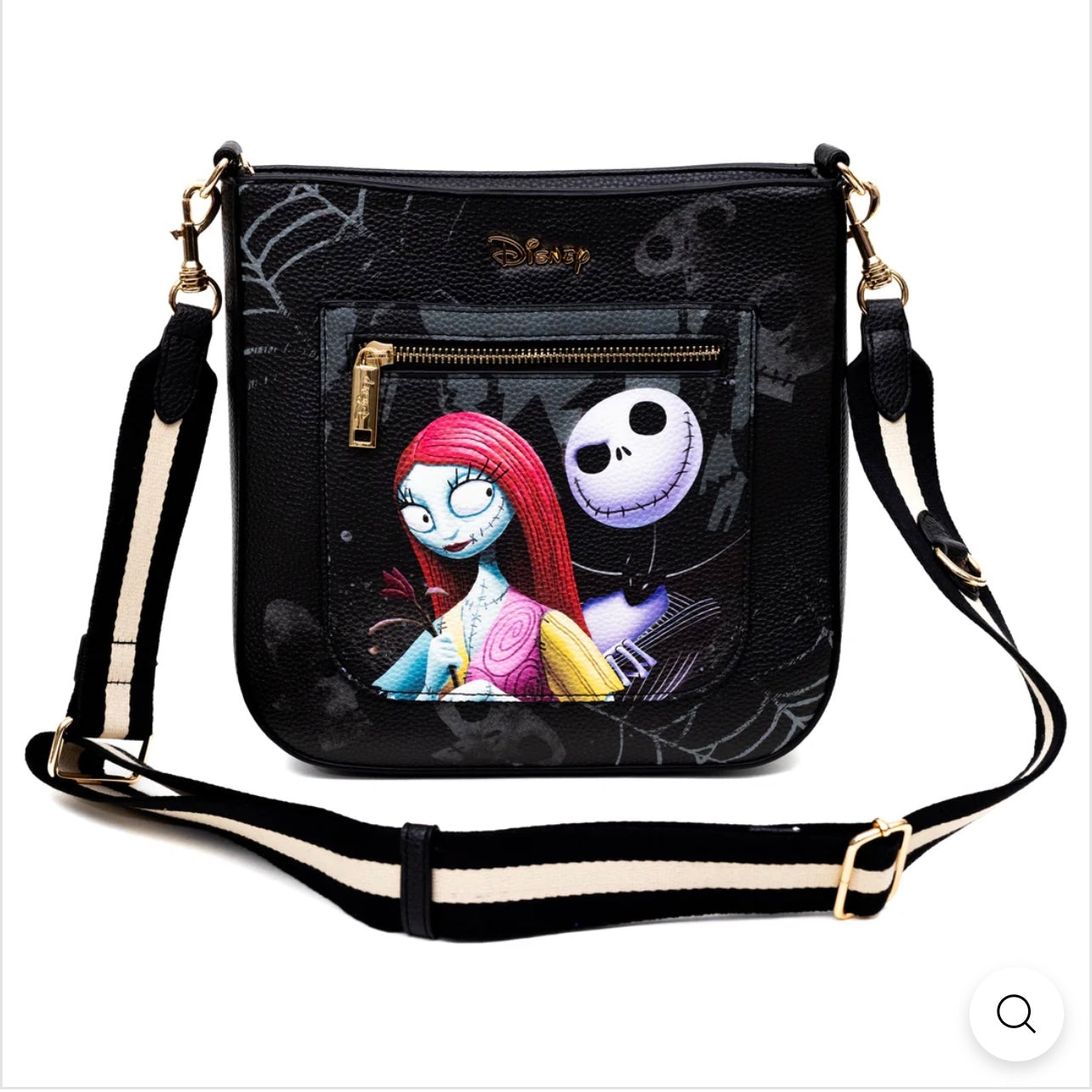WondaPOP Designer Series- Two Sided Nightmare Before Christmas Crossbody Purse