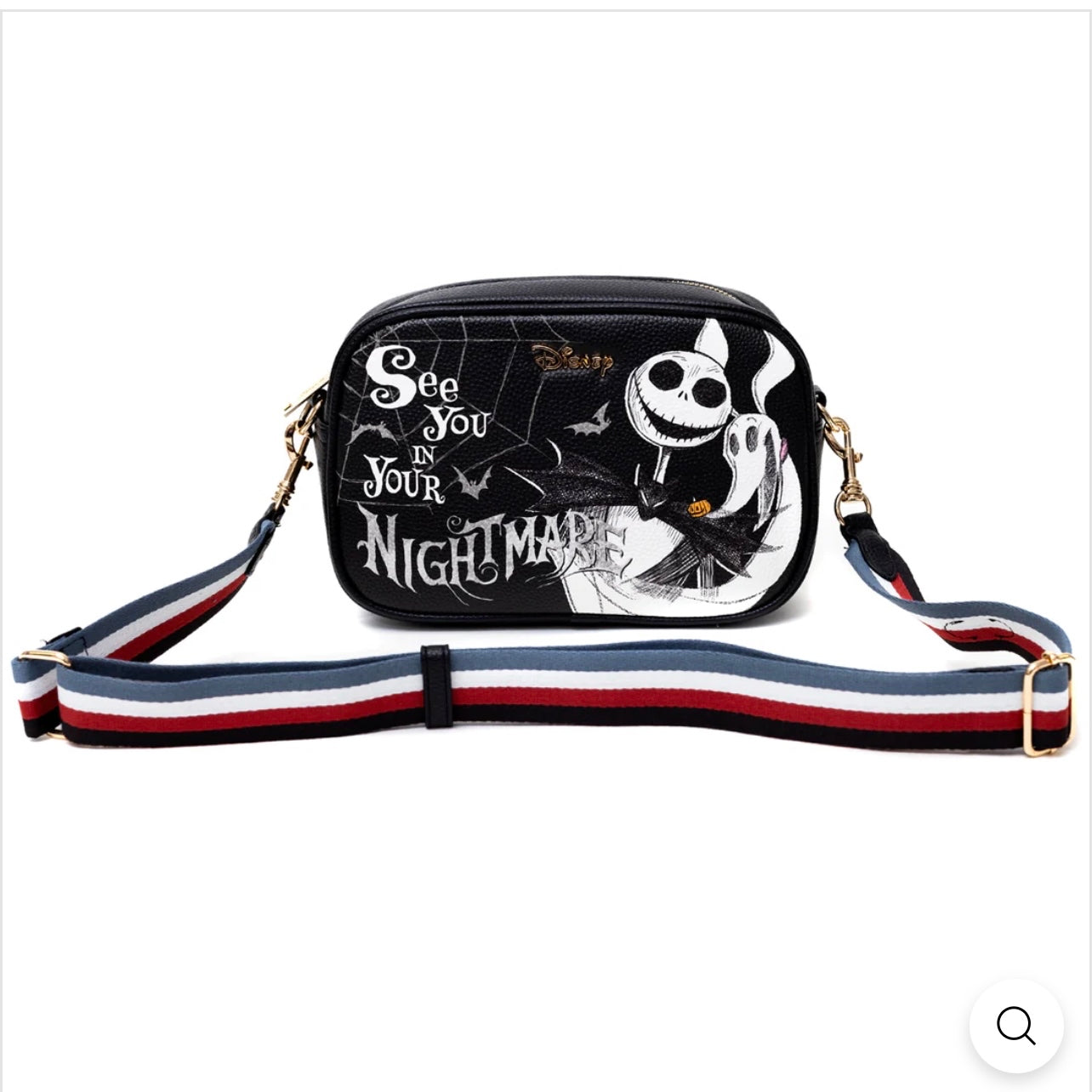 WondaPOP Designer Series -Nightmare Before Christmas Pumpkin Crossbody Purse