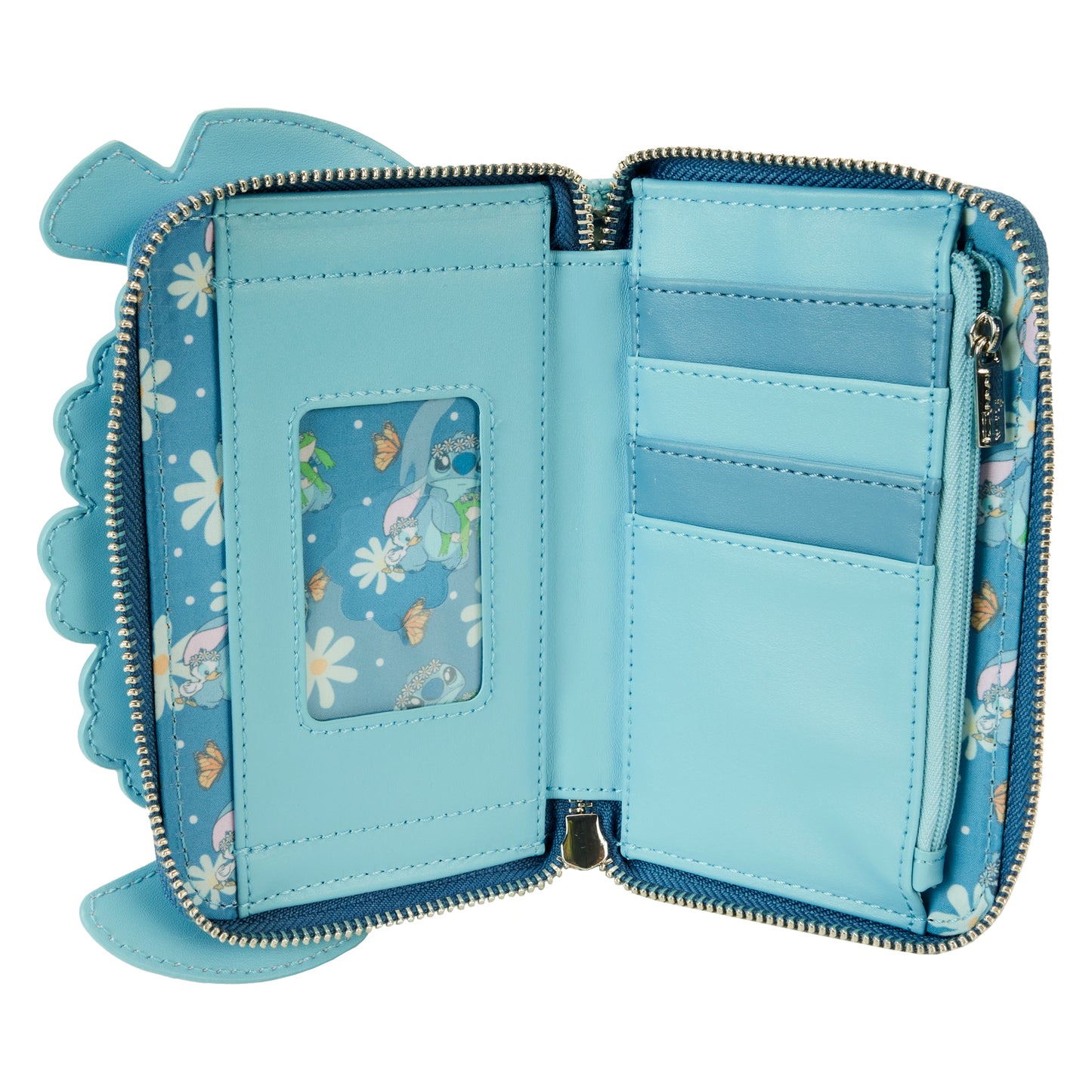 Stitch Springtime Daisy Cosplay Zip Around Wallet LFY