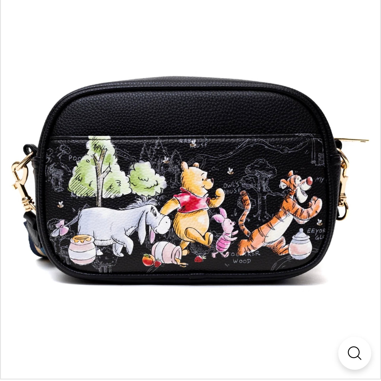 WondaPOP Designer Series -Winnie the Pooh Crossbody Purse