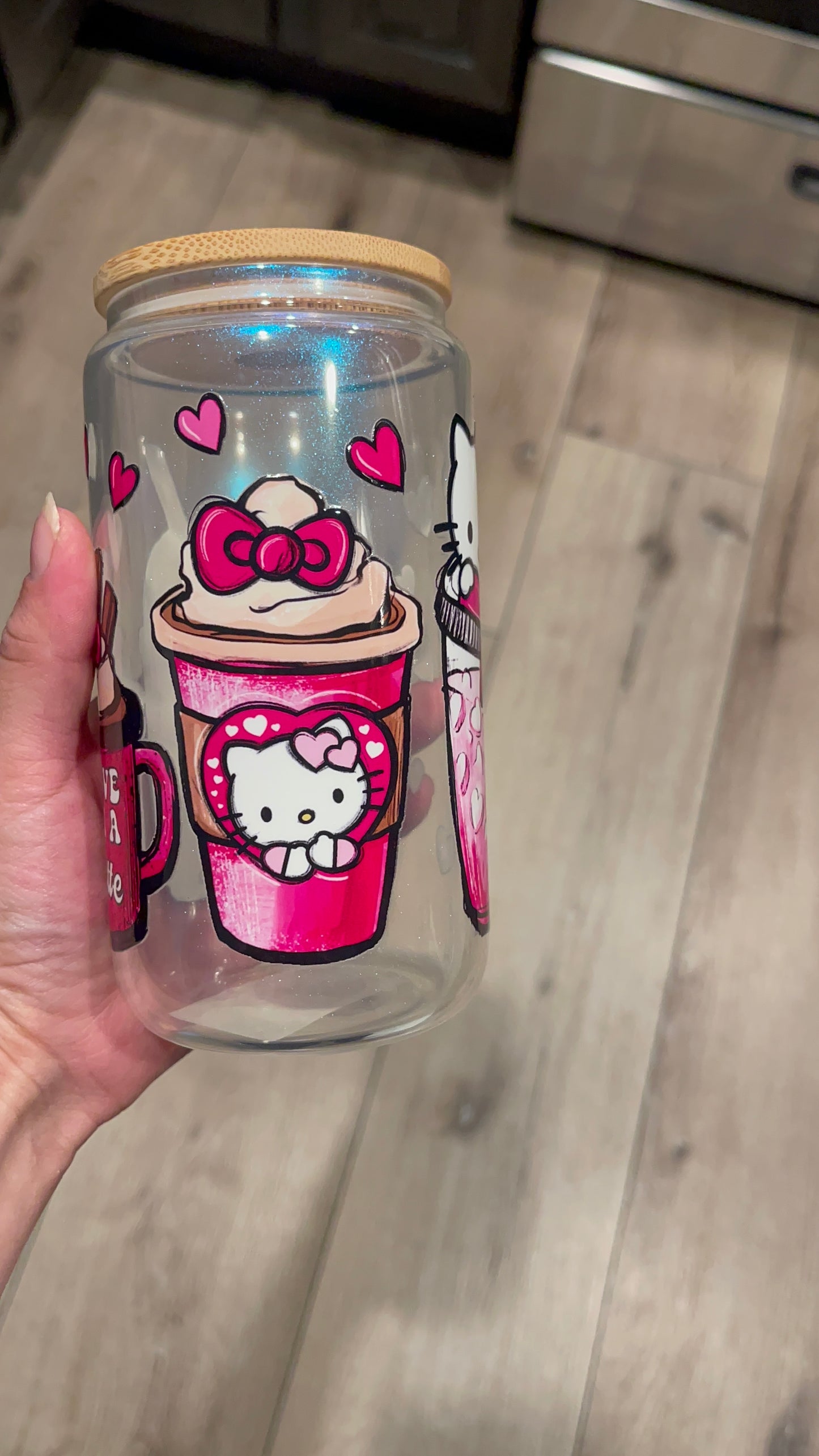 Glass cup
