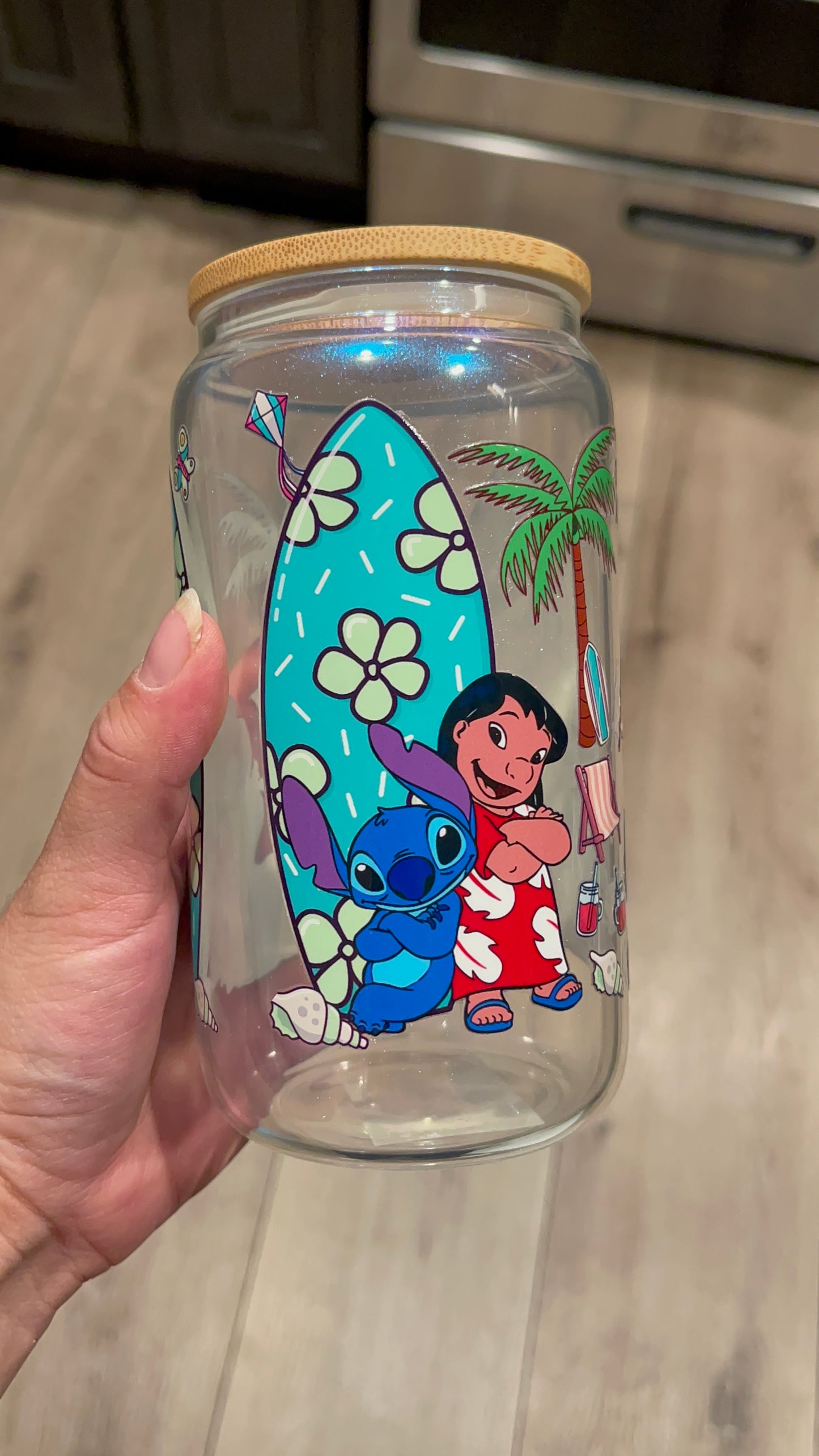 Glass cup