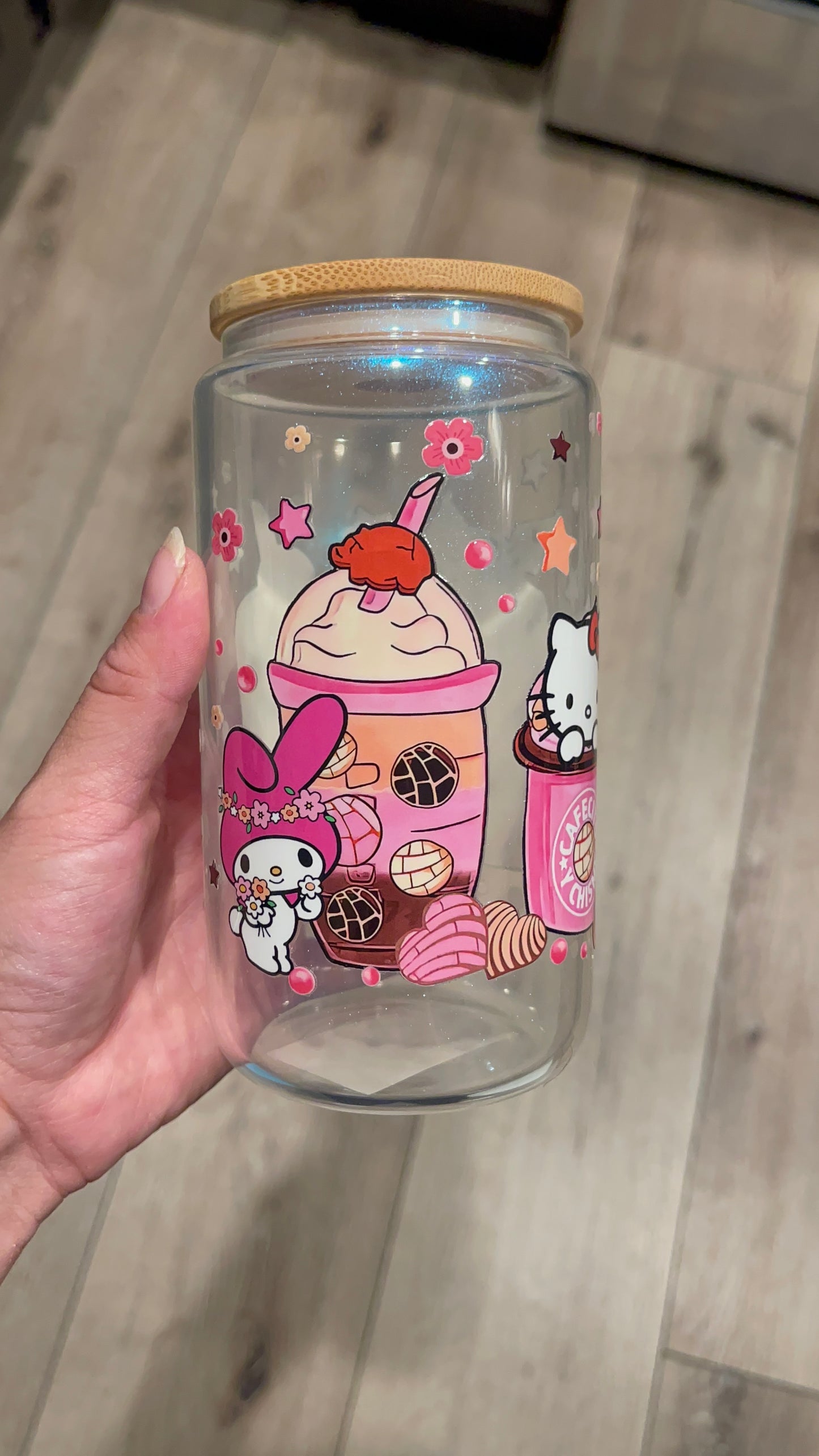 Glass cup