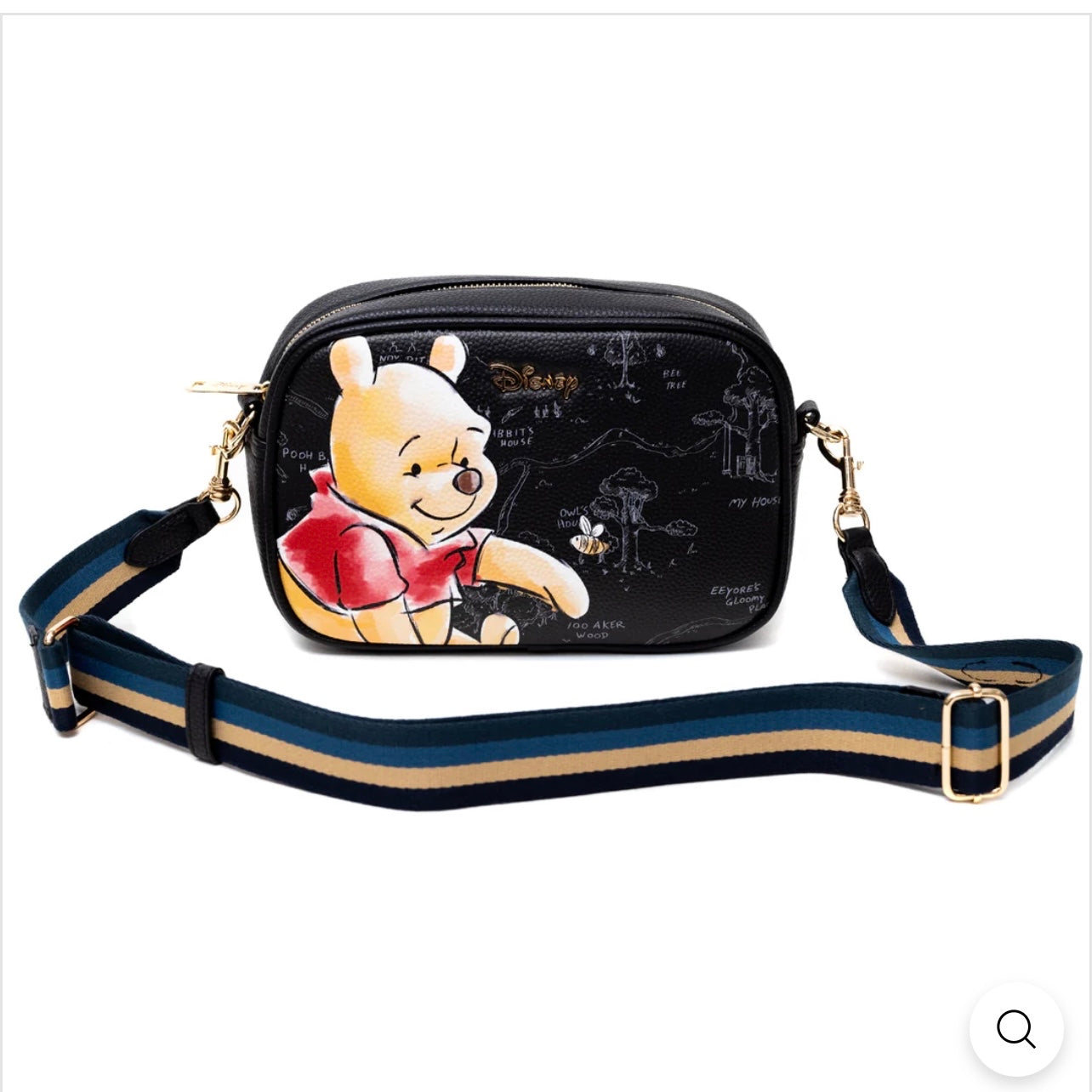 WondaPOP Designer Series -Winnie the Pooh Crossbody Purse