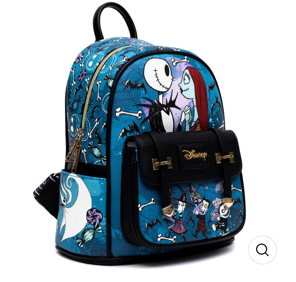 Exclusive Limited Edition-Blue NBC Vegan Leather Backpack