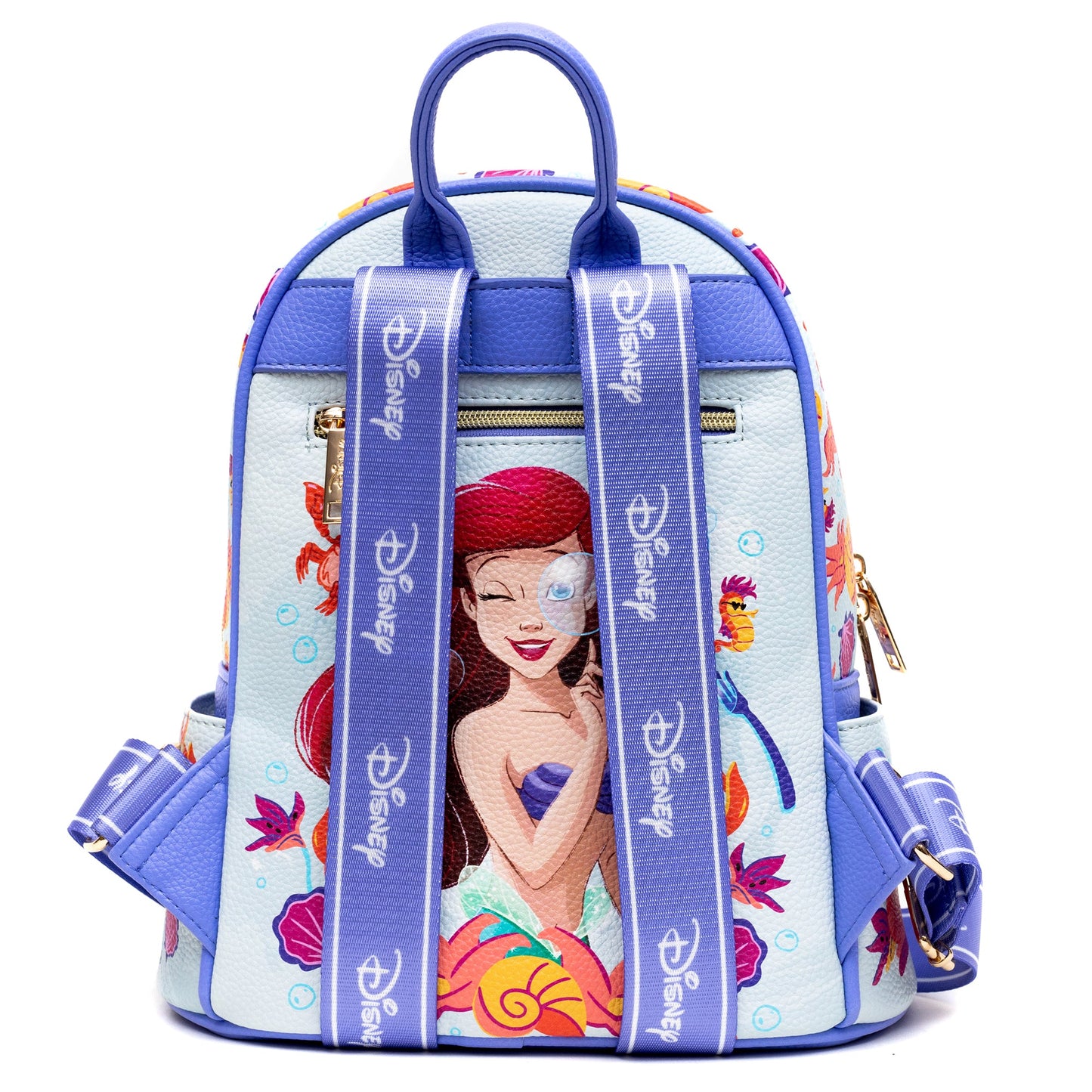 Exclusive Limited Edition-Little Mermaid Vegan Leather Backpack