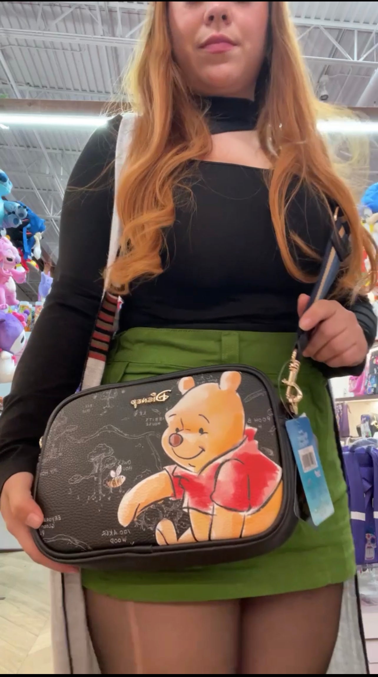 WondaPOP Designer Series -Winnie the Pooh Crossbody Purse