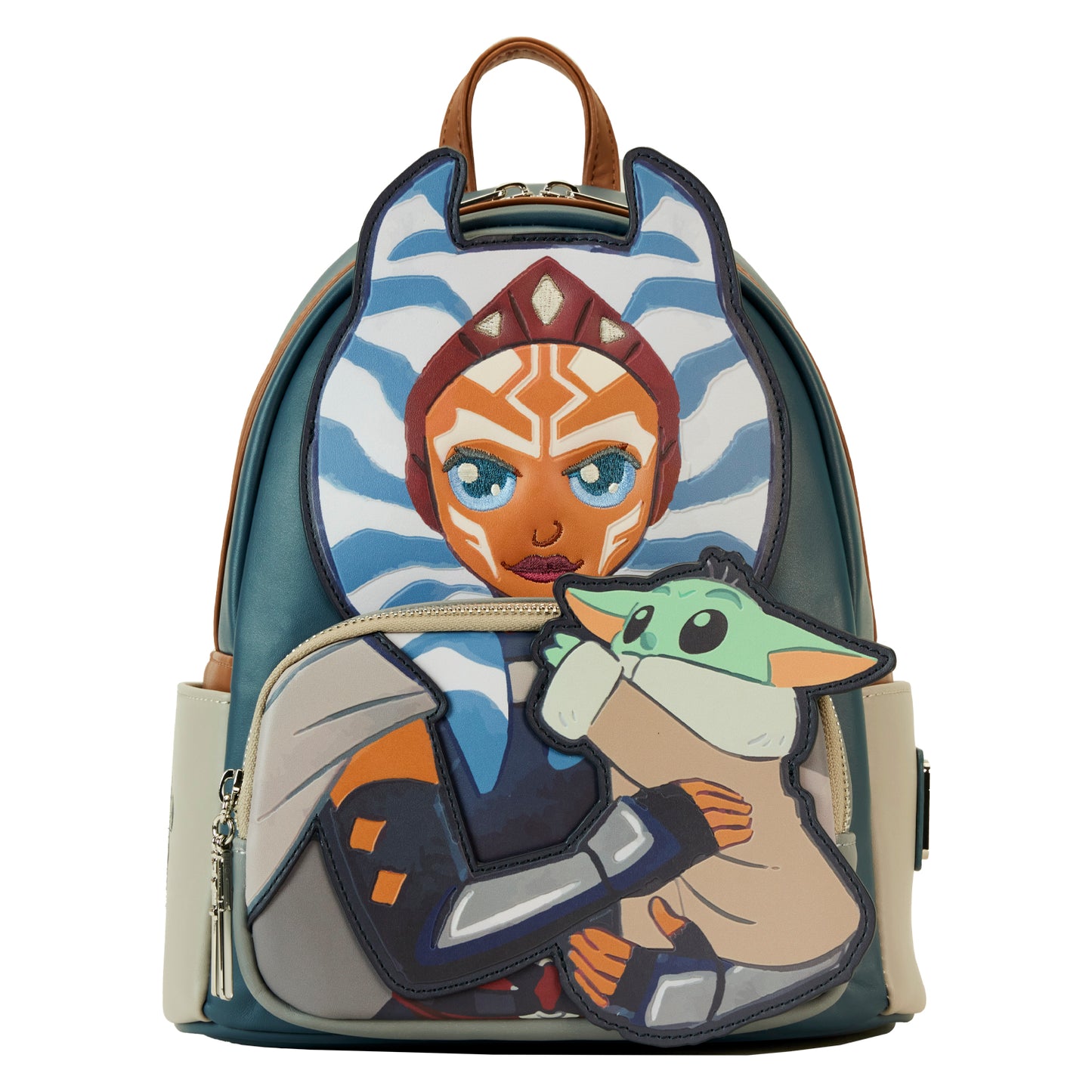 Star Wars: The Mandalorian Ahsoka Holding Grogu Mini-Backpack LFY