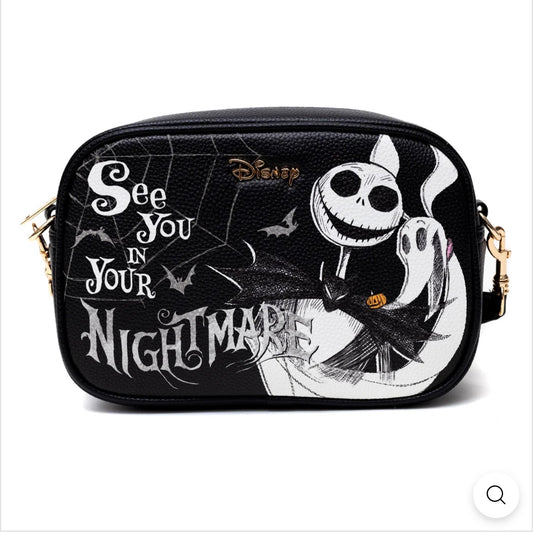 WondaPOP Designer Series -Nightmare Before Christmas Pumpkin Crossbody Purse