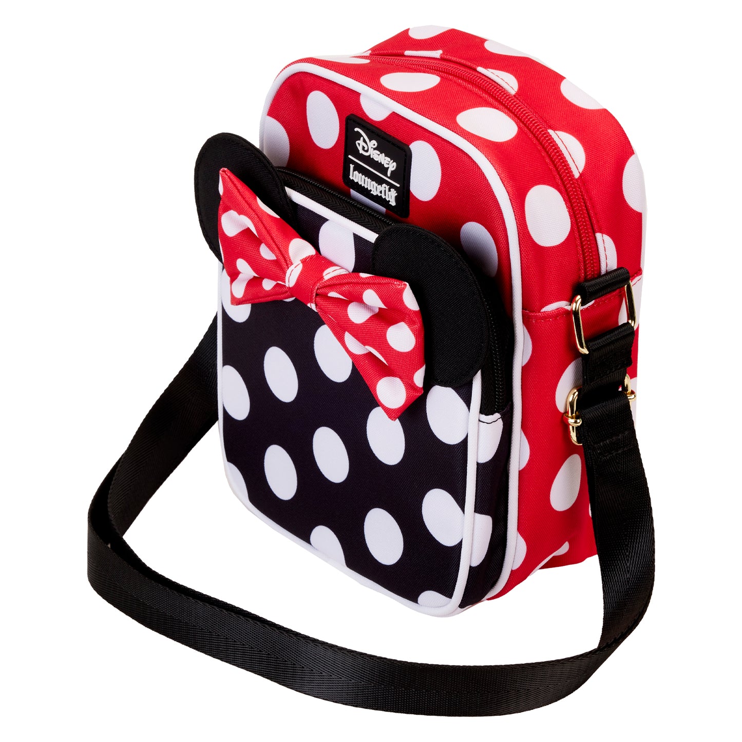 Minnie Mouse Rocks the Dots Classic Nylon Passport Crossbody Bag LFY