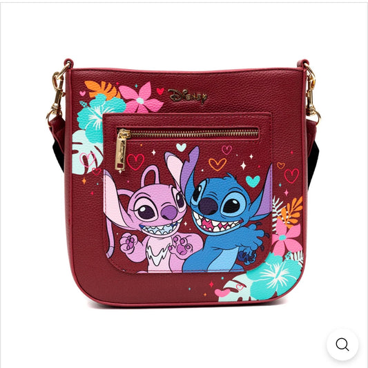 WondaPOP Designer Series- Two Sided Stitch Crossbody Purse
