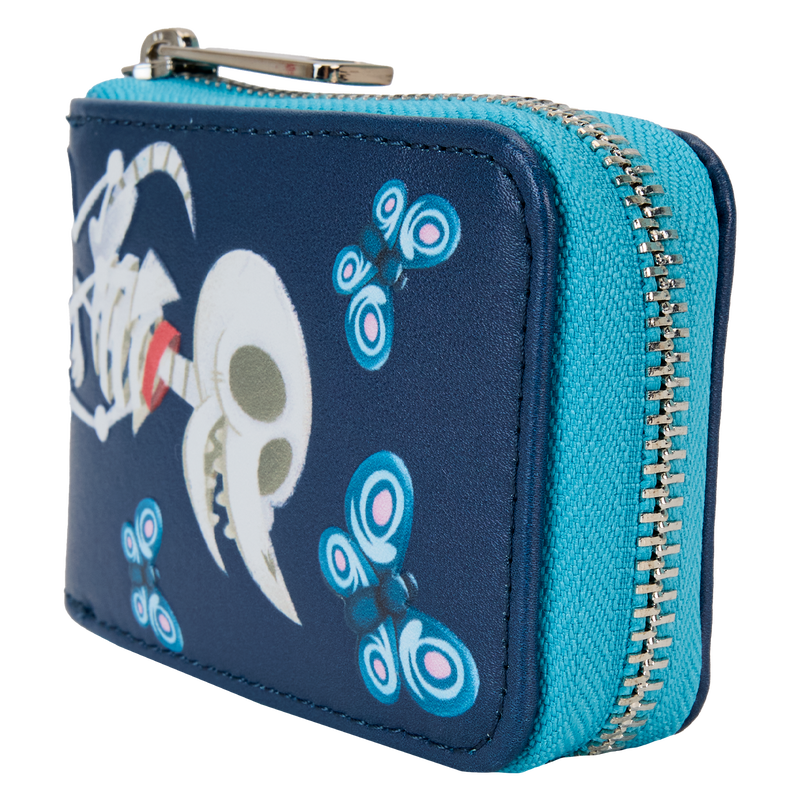 Loungefly Corpse Bride Scraps Accordion Zip Around Wallet LFY
