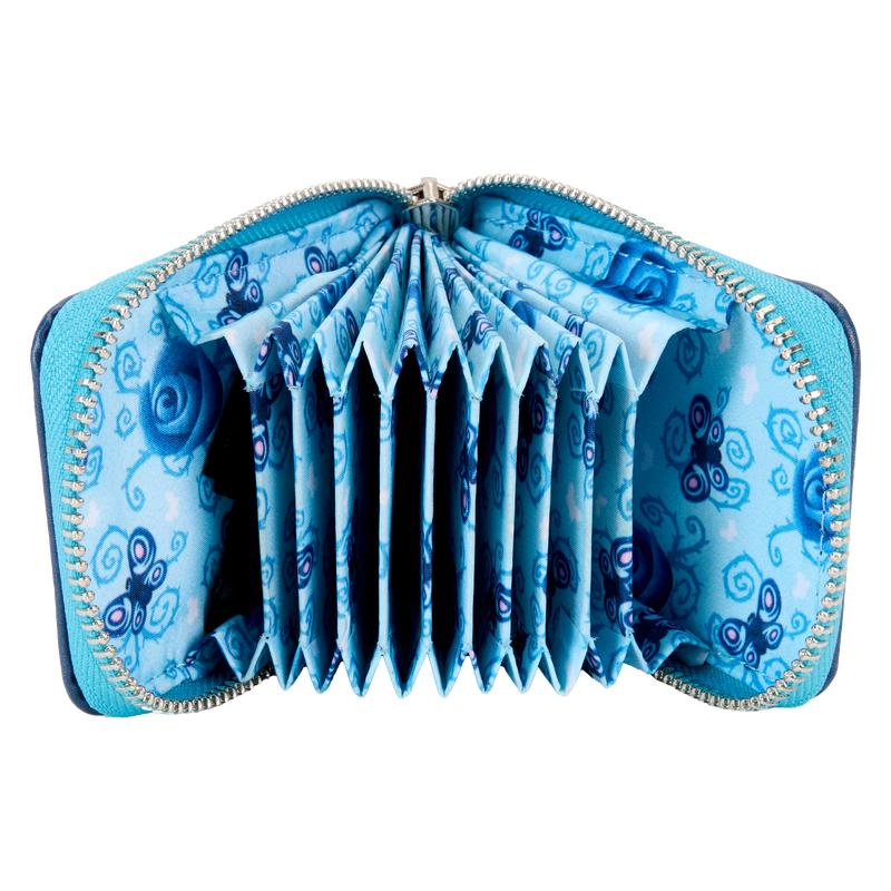 Loungefly Corpse Bride Scraps Accordion Zip Around Wallet LFY