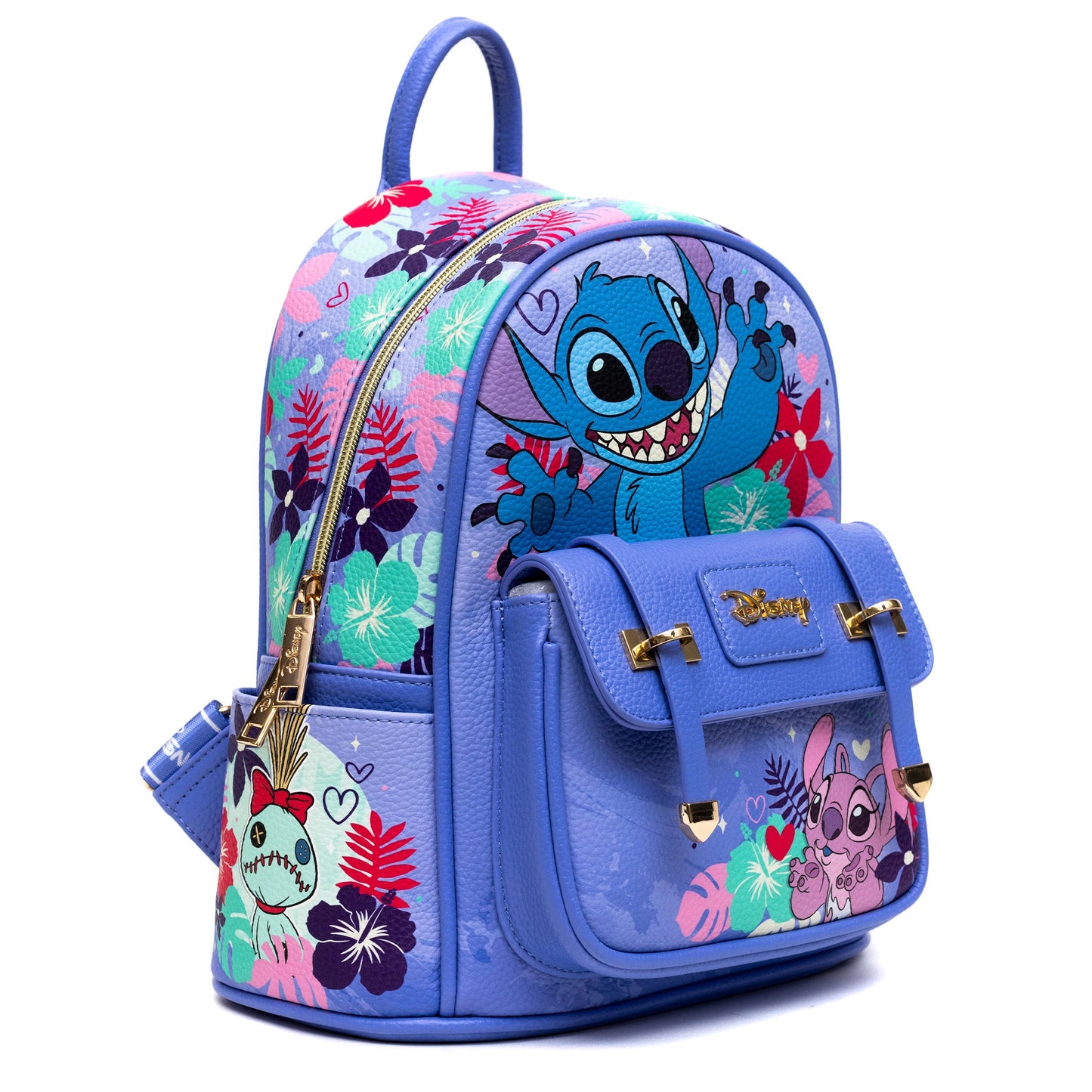 Exclusive Limited Edition- Purple Stitch Vegan Leather Backpack