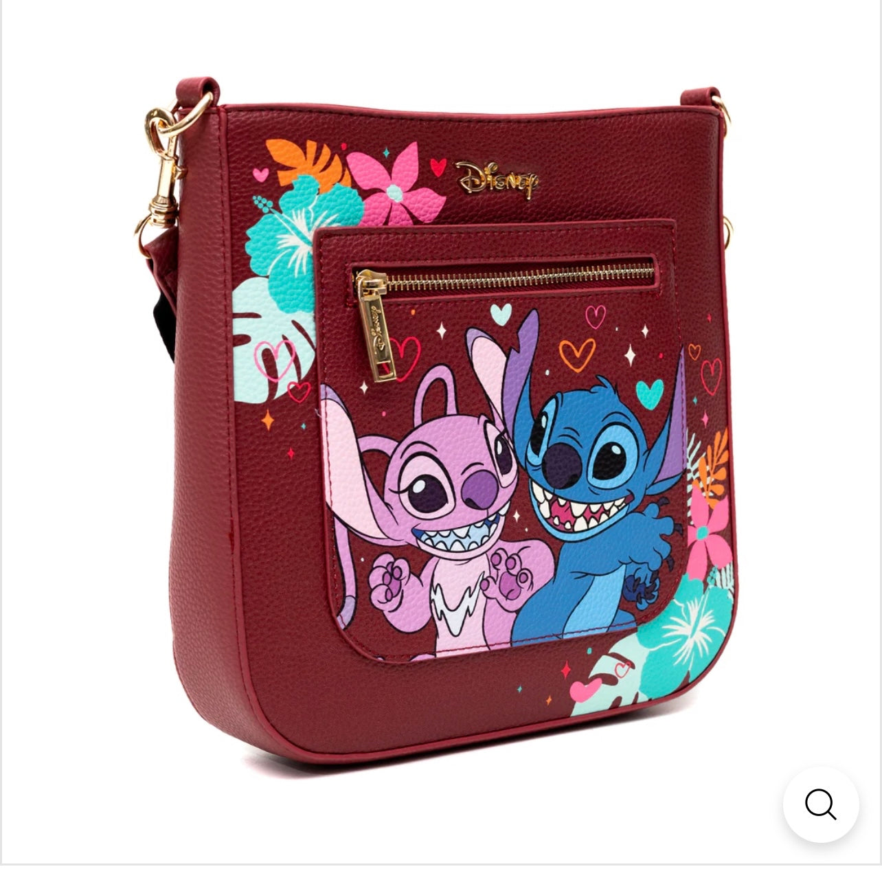 WondaPOP Designer Series- Two Sided Stitch Crossbody Purse