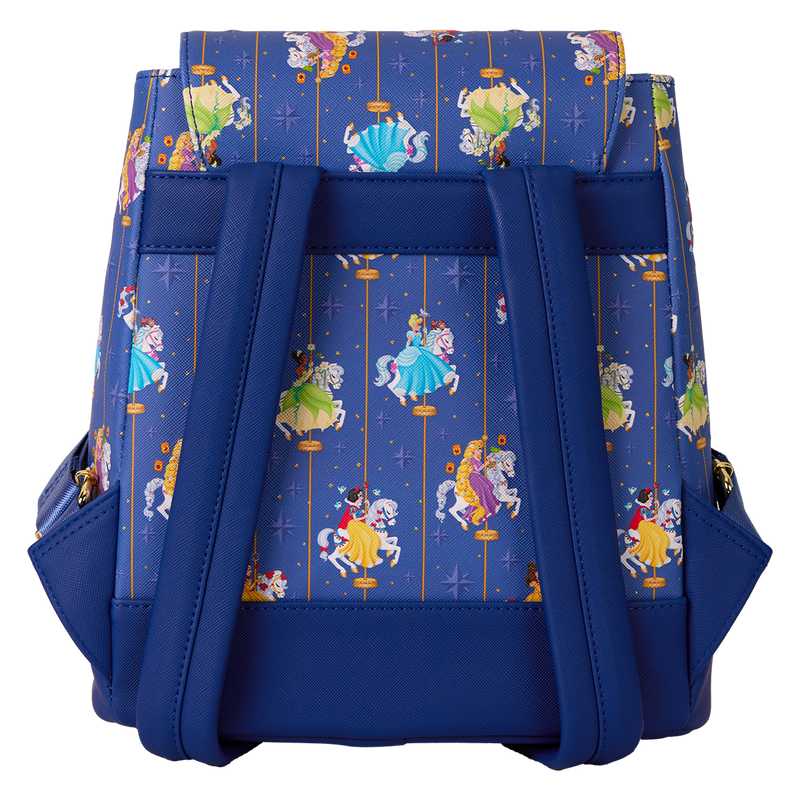 Disney Princess Carousel All-Over Print Drawstring Mini Backpack LFY