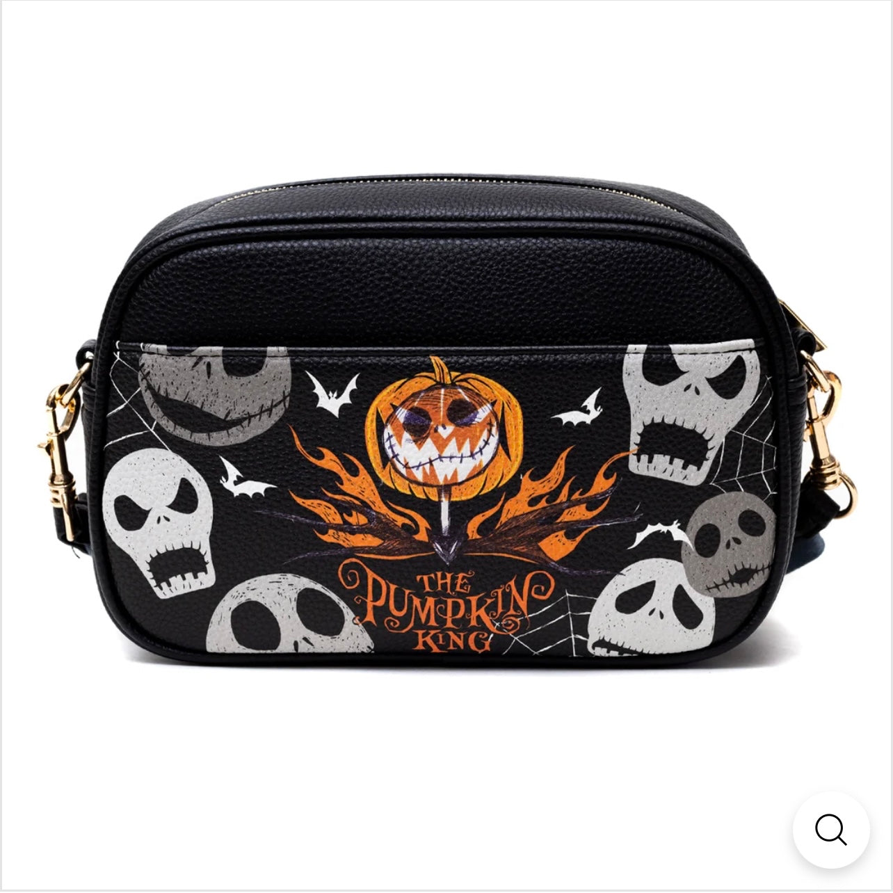 WondaPOP Designer Series -Nightmare Before Christmas Pumpkin Crossbody Purse