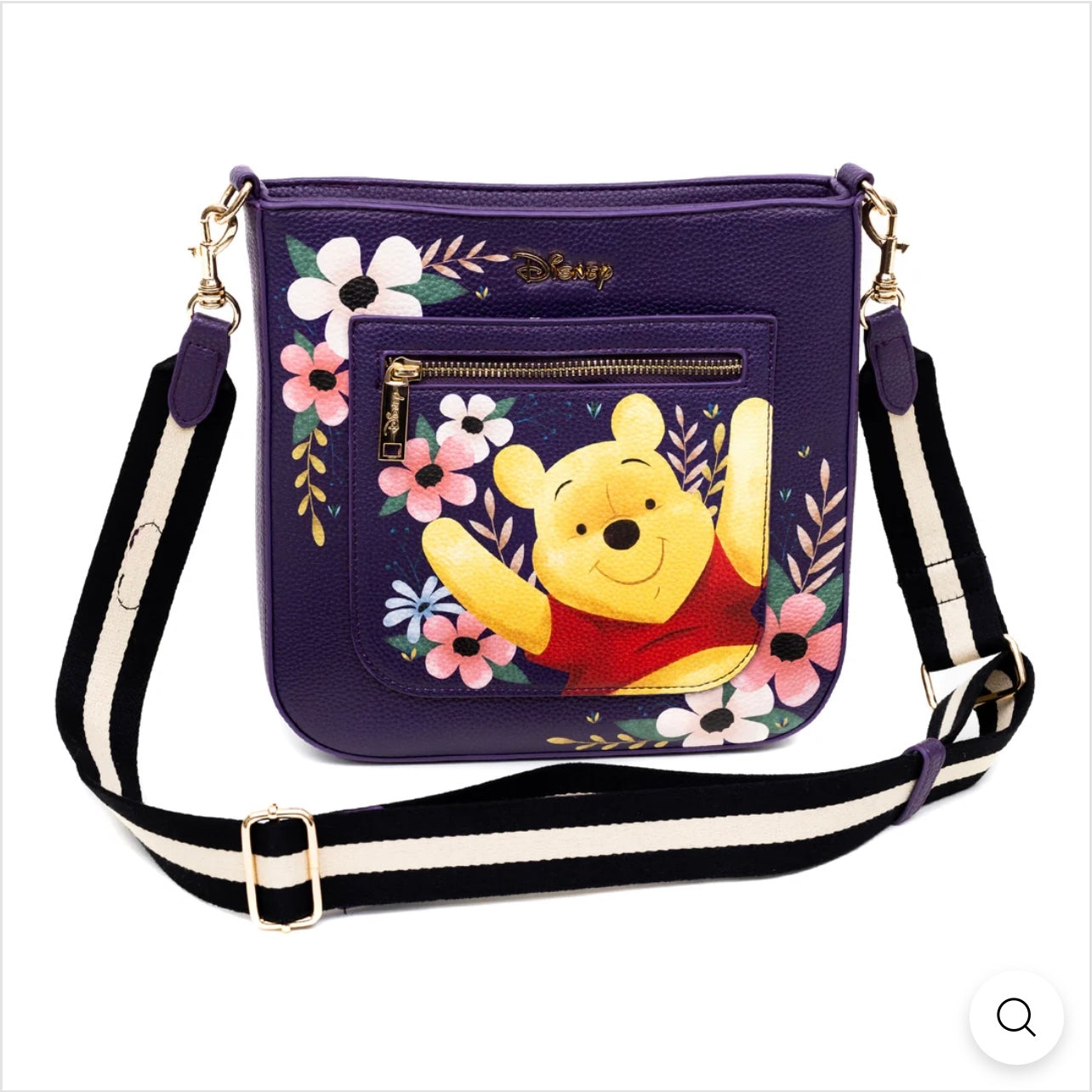 WondaPOP Designer Series- Two Sided Winniw the Pooh Crossbody Purse