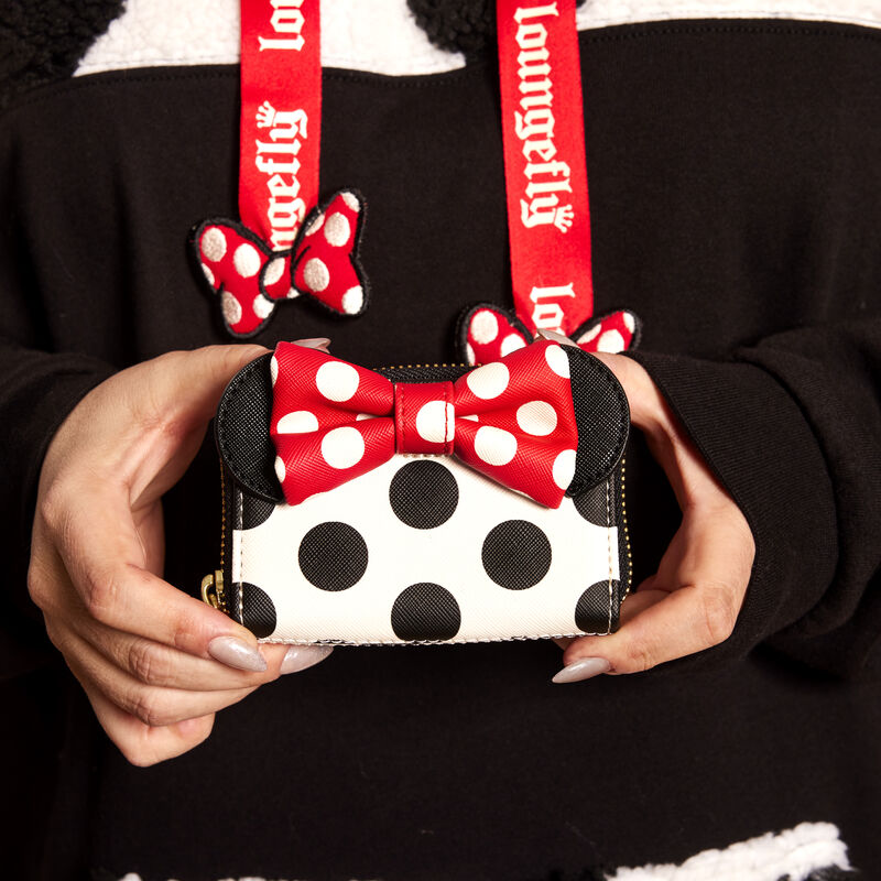 Minnie Mouse Rocks the Dots Classic Accordion Zip Around Wallet LFY