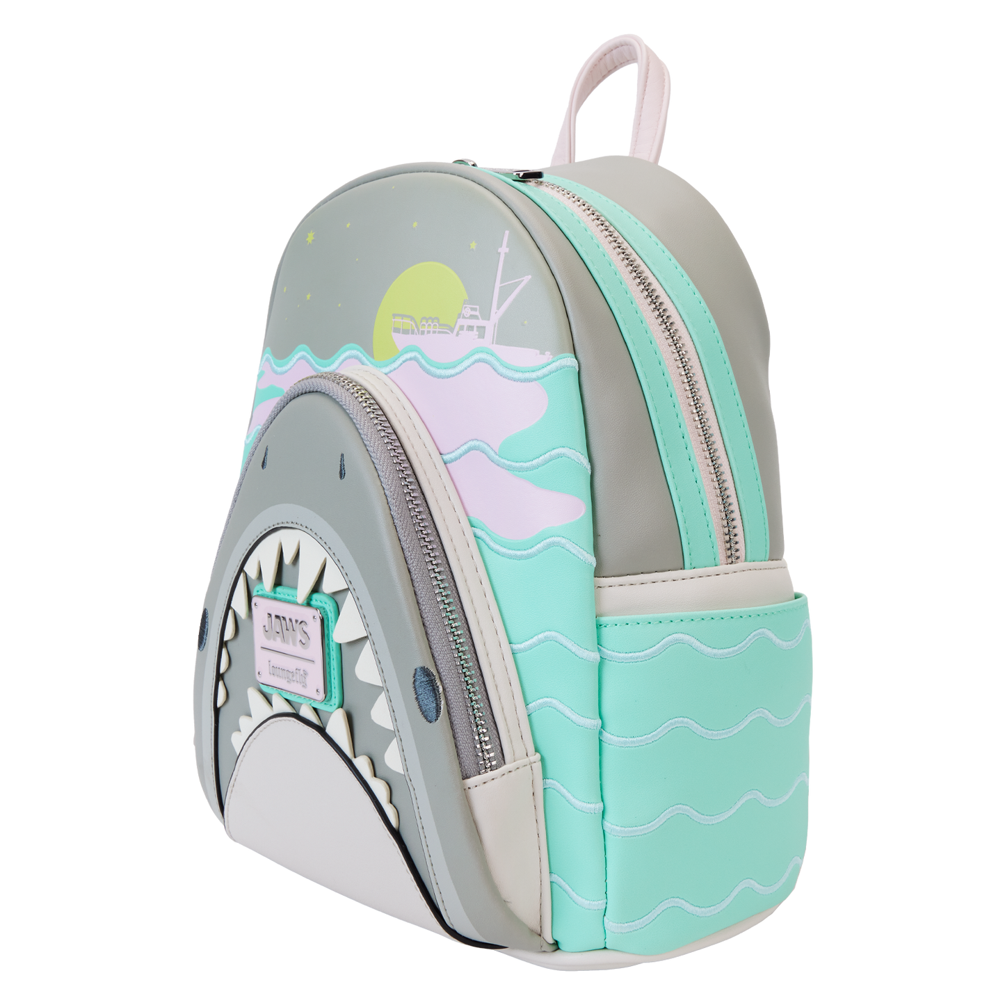 Loungefly Jaws Glow-in-the-Dark Mini-Backpack LFY