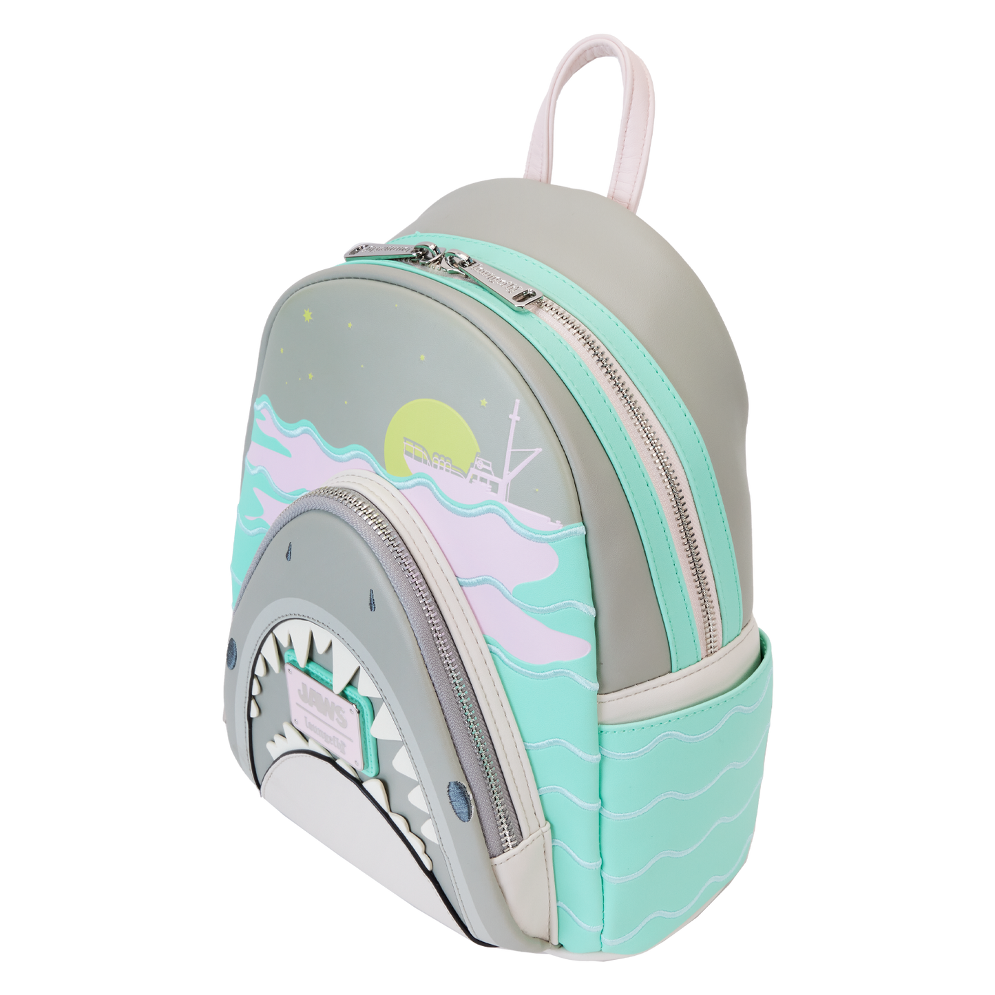 Loungefly Jaws Glow-in-the-Dark Mini-Backpack LFY
