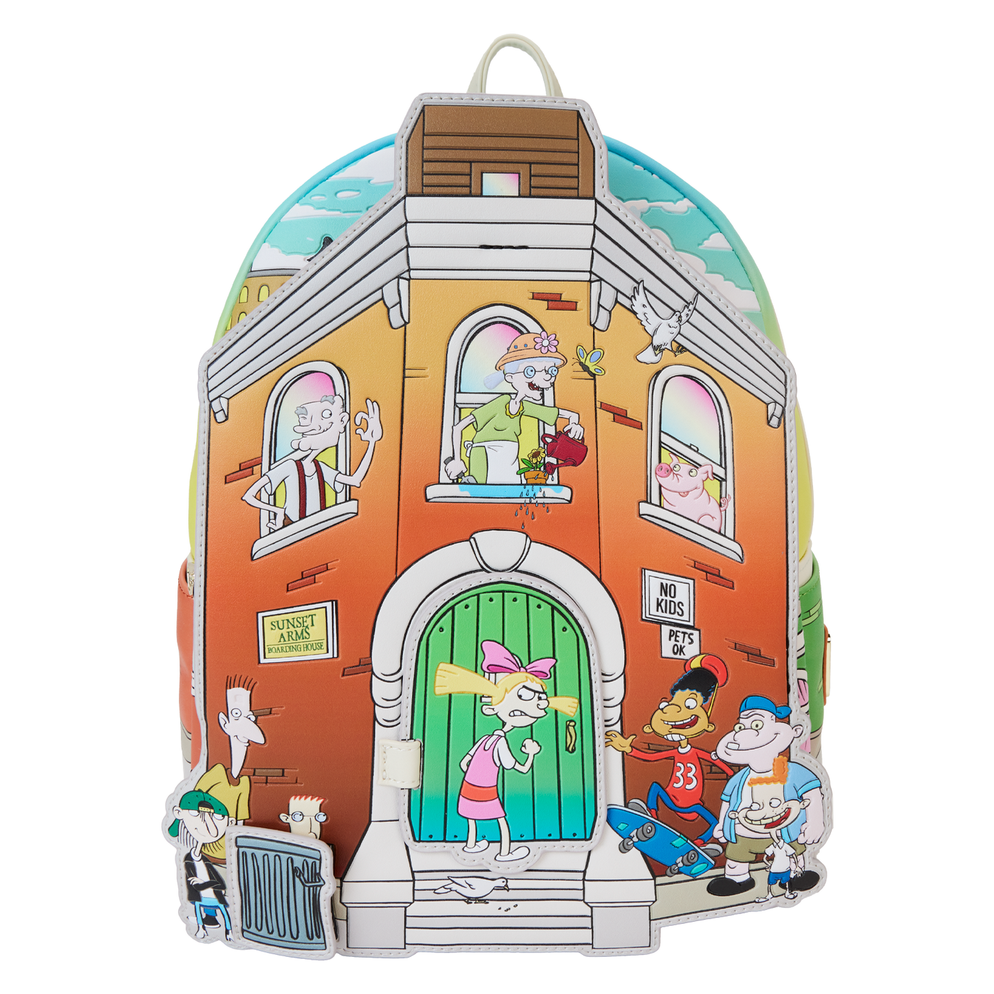 Loungefly Hey Arnold! Boarding House Mini Backpack LFY