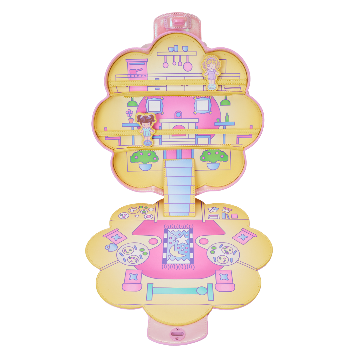 Loungefly Polly Pocket Compact Playset Figural Backpack LFY