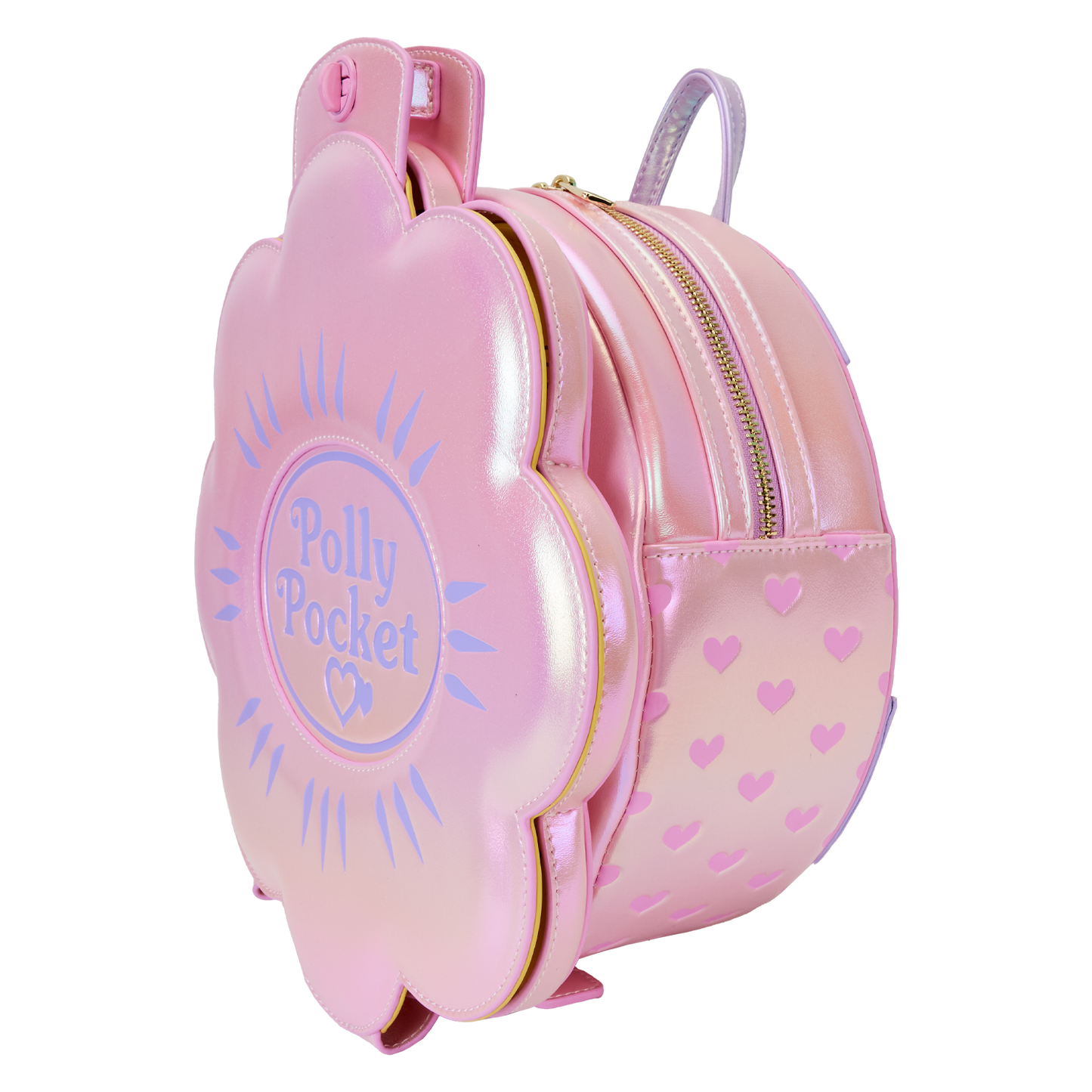 Loungefly Polly Pocket Compact Playset Figural Backpack LFY