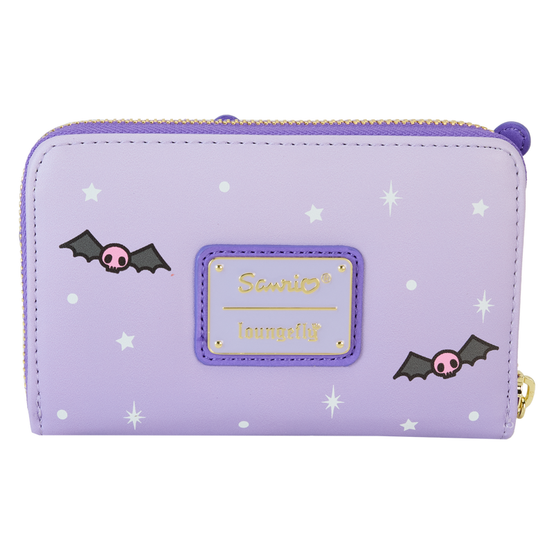 Loungefly Sanrio Kuromi & My Melody Glow Zip Around Wallet LFY