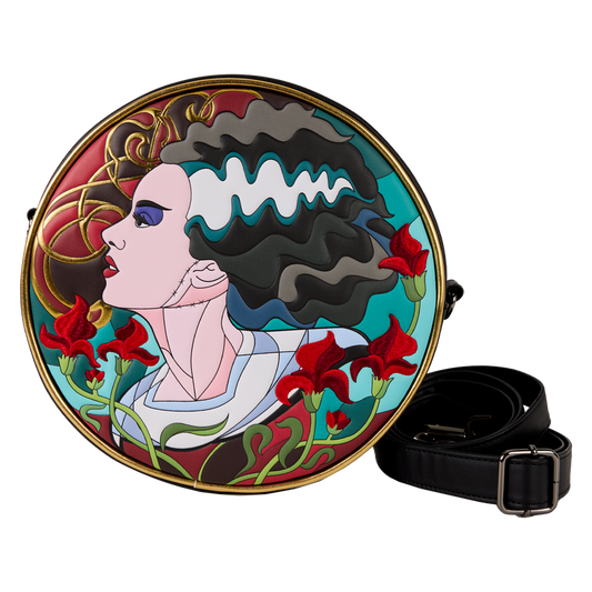 Universal Monsters The Bride Of Frankenstein Stained Glass Crossbody Bag LFY