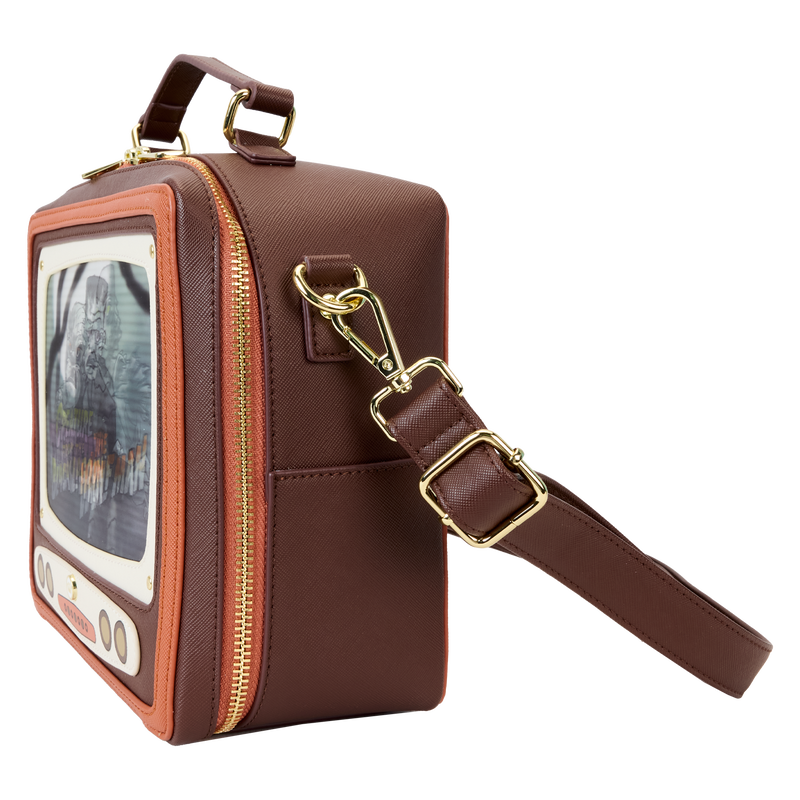 Loungefly Universal Monsters Vintage TV Triple Lenticular Crossbody Bag LFY