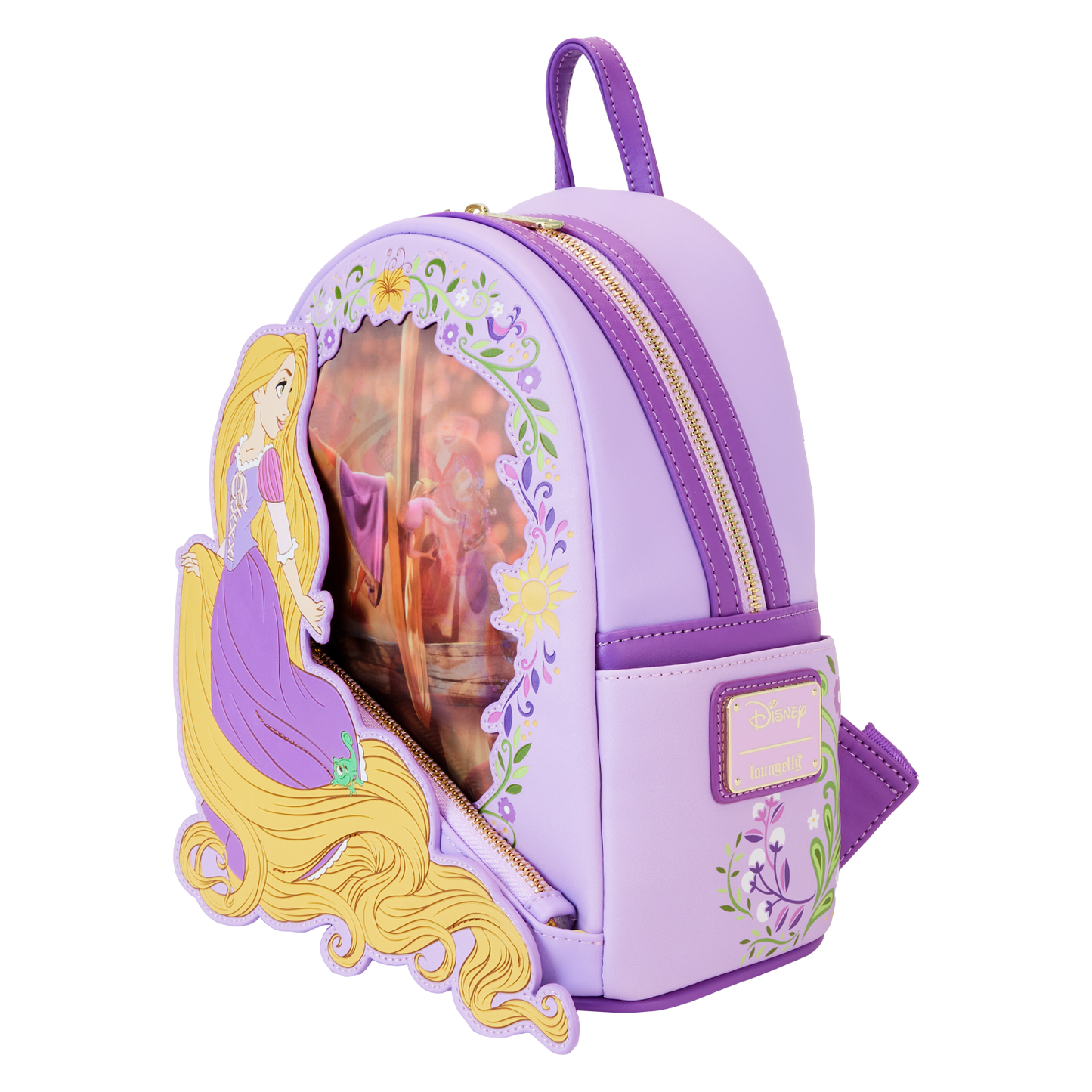 Loungefly Tangled Rapunzel Princess Series Lenticular Mini Backpack LFY