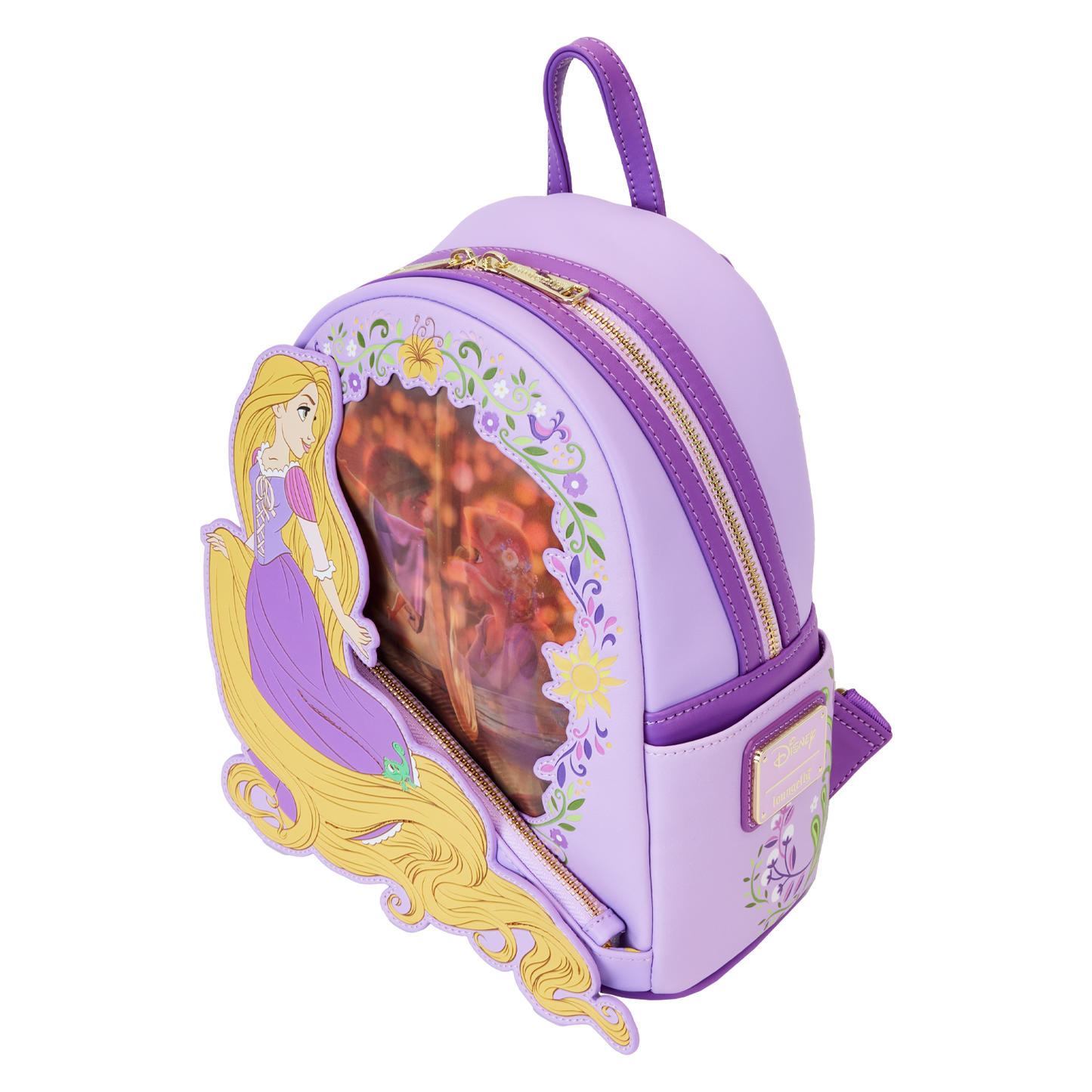 Loungefly Tangled Rapunzel Princess Series Lenticular Mini Backpack LFY