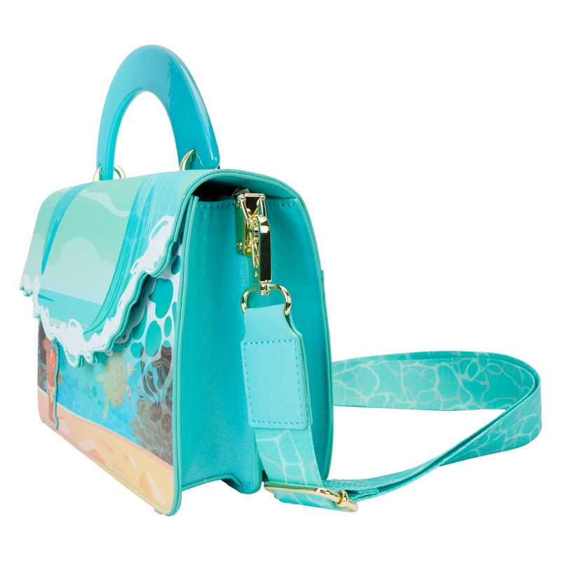 Loungefly Young Moana Ocean Waves Crossbody Bag LFY