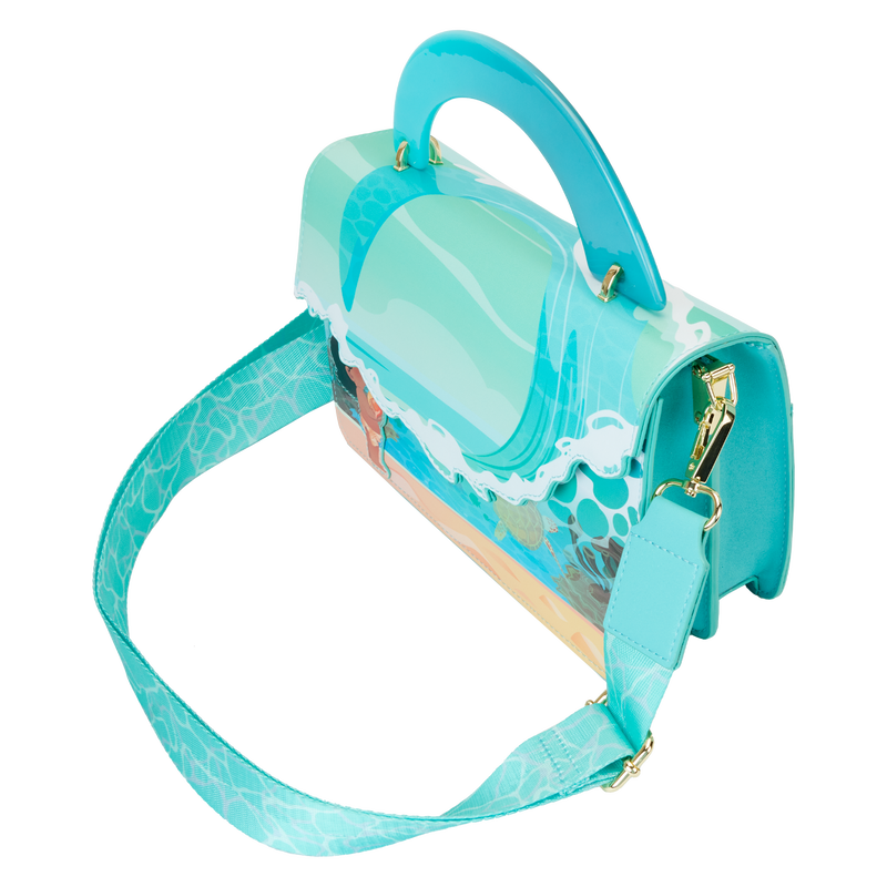 Loungefly Young Moana Ocean Waves Crossbody Bag LFY
