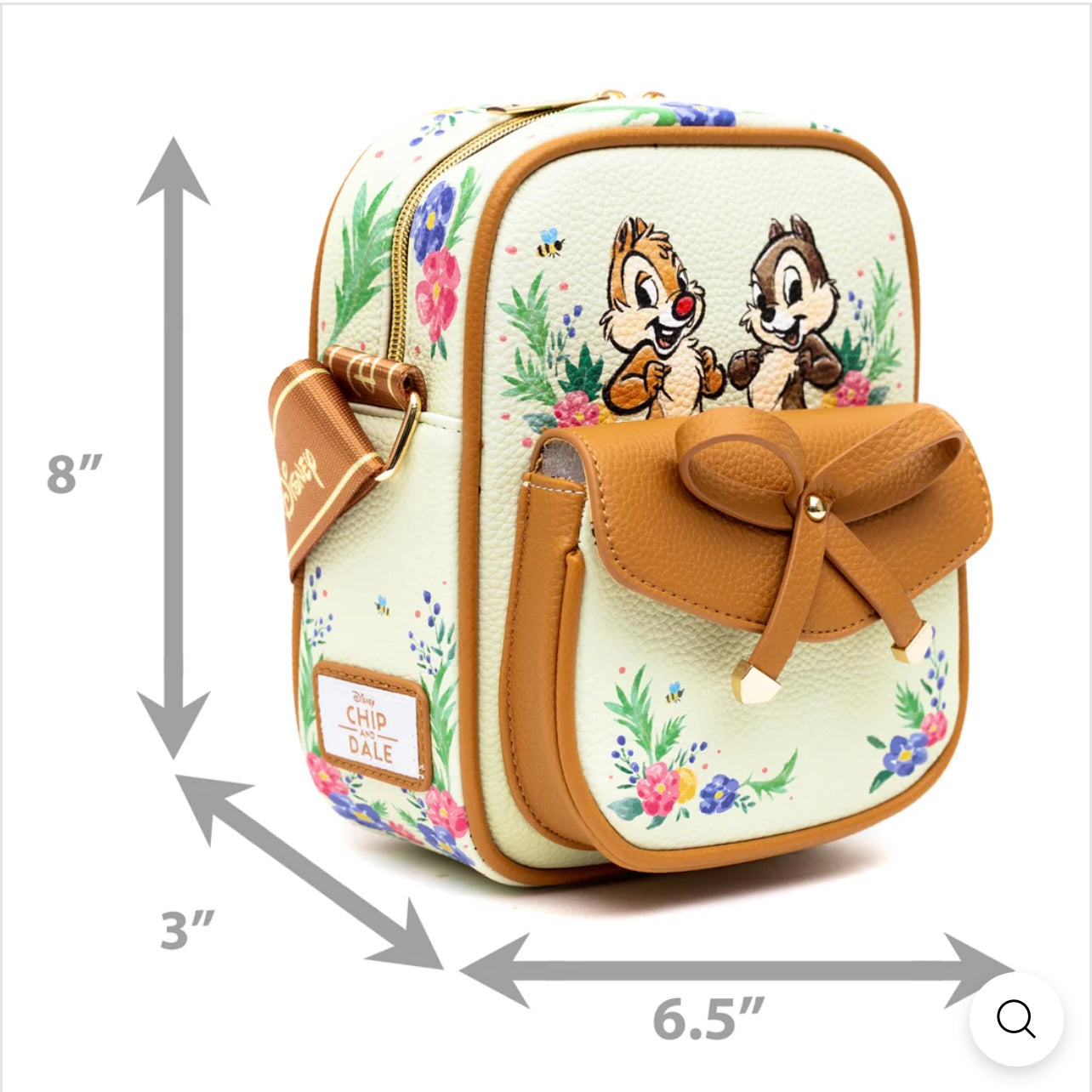 Luxe Chip and Dale Cross Body