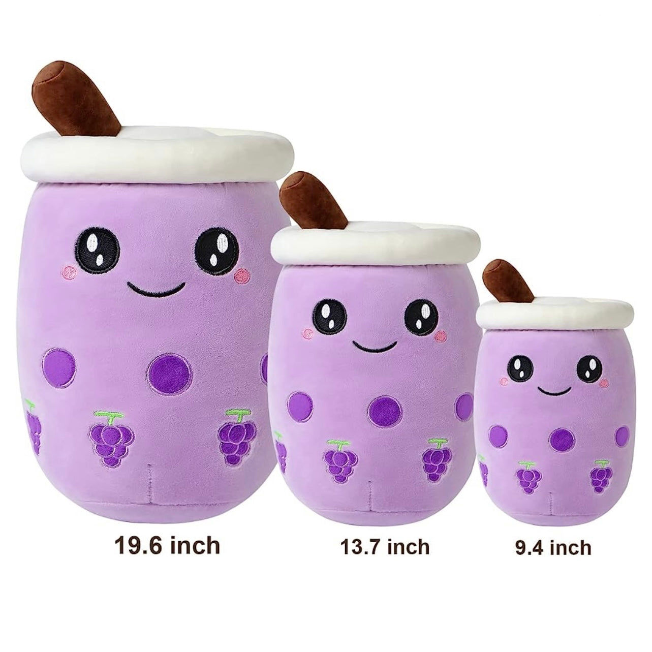 Boba plush- purple