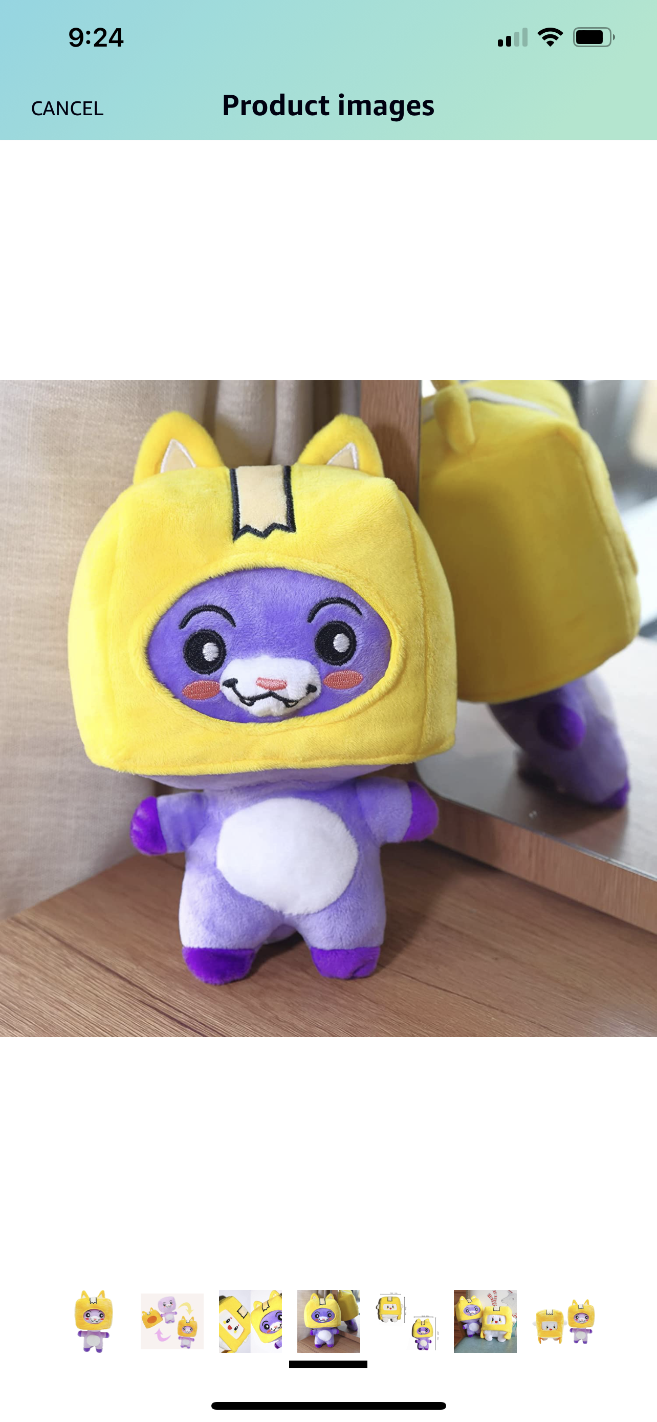 Foxy and Boxy Plush