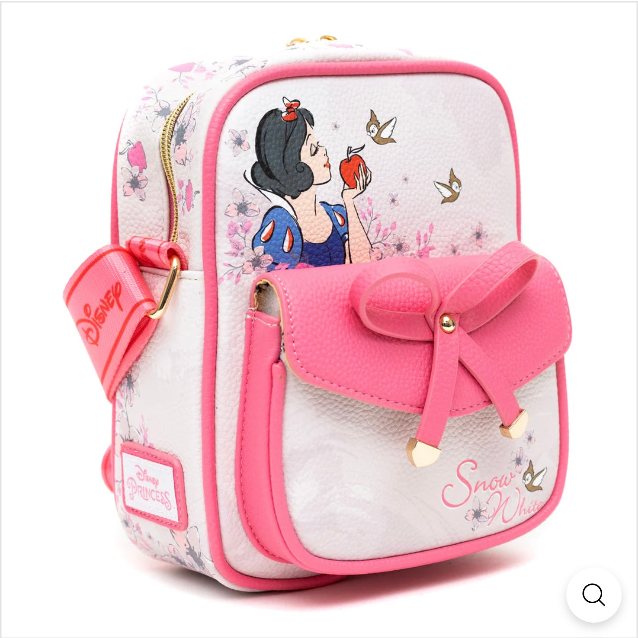Luxe Snow White Cross Body