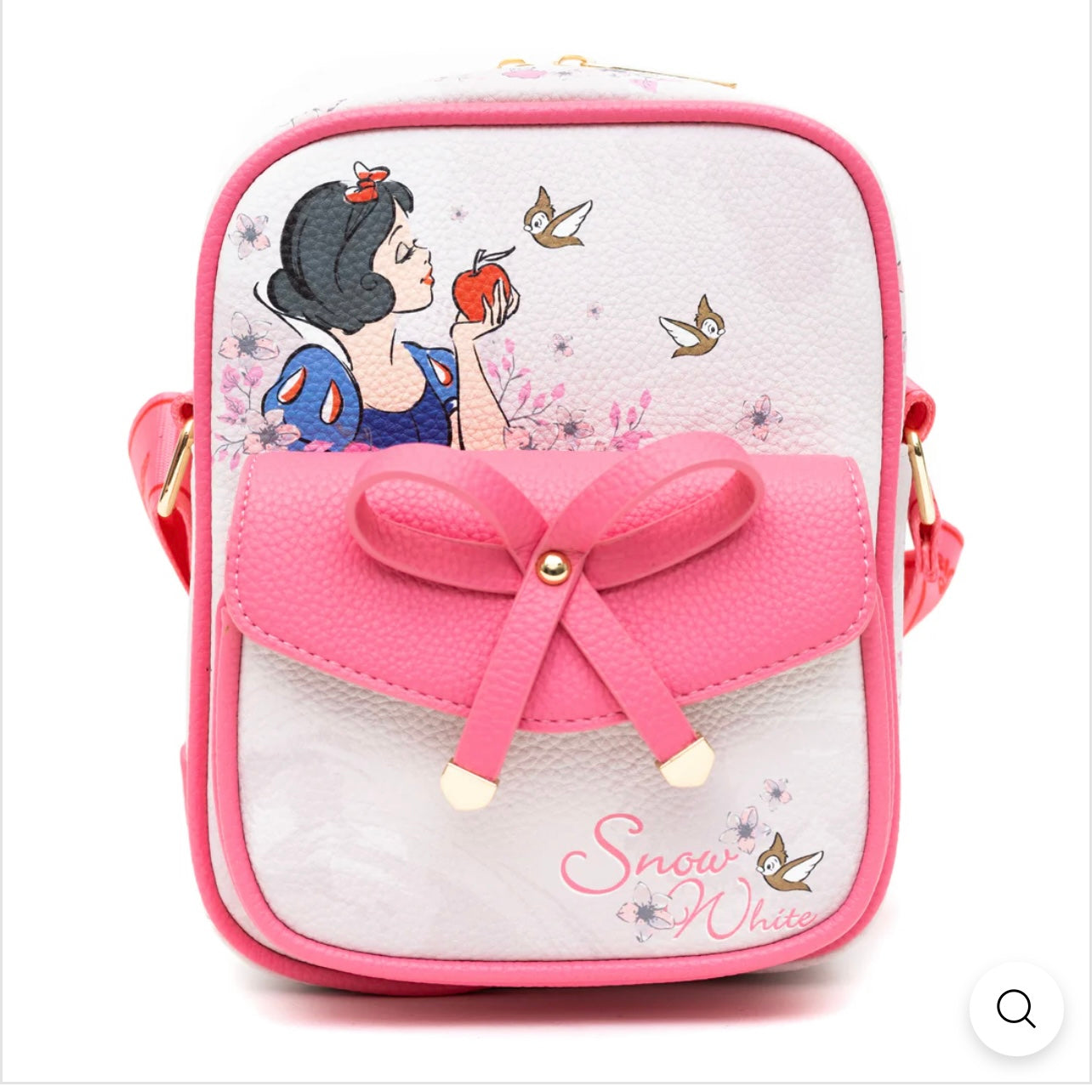 Luxe Snow White Cross Body