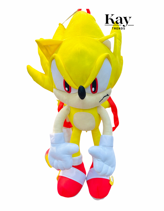 Super Sonic Plush Backpack