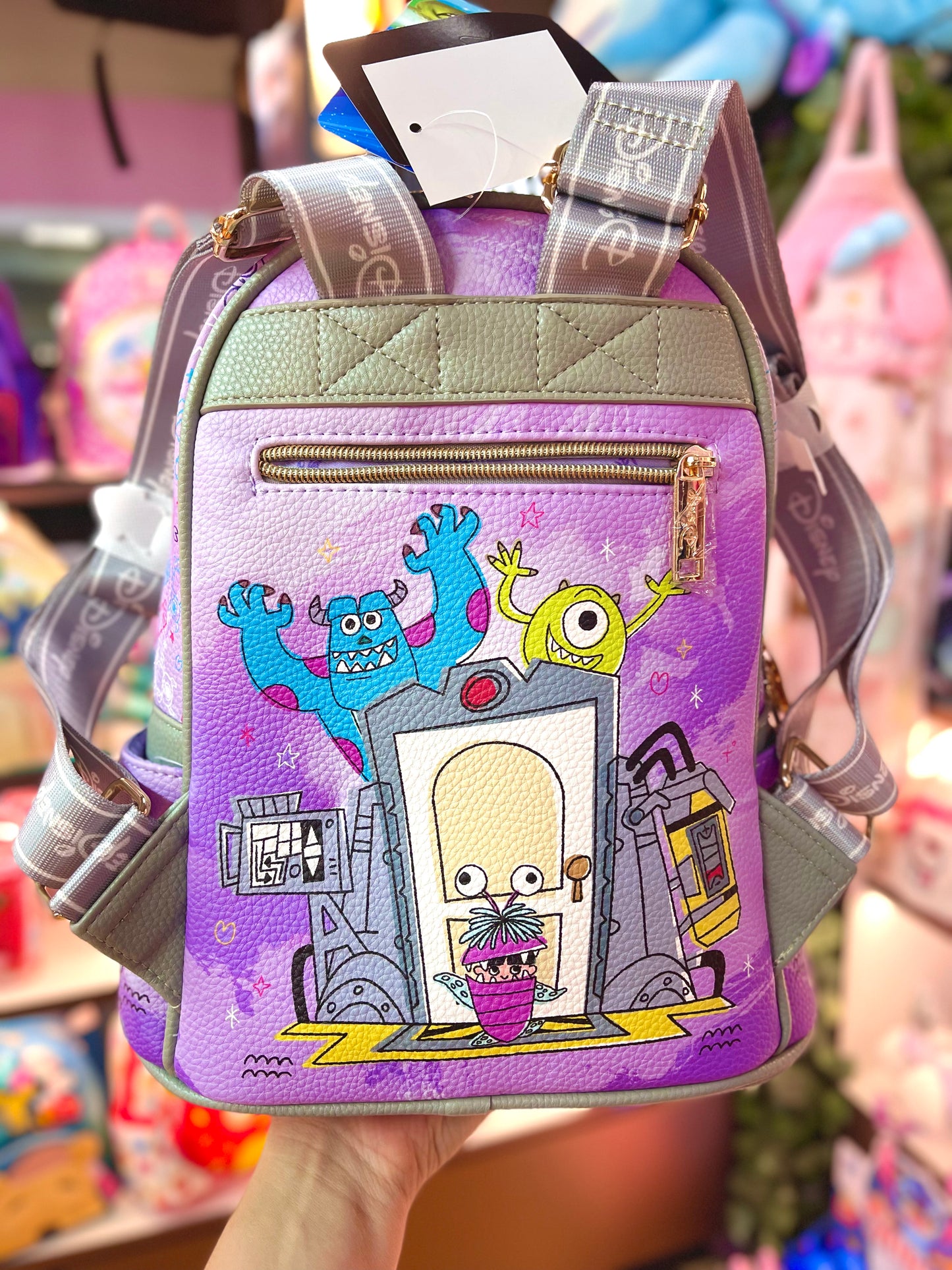 Monster Inc Vegan Leather Backpack