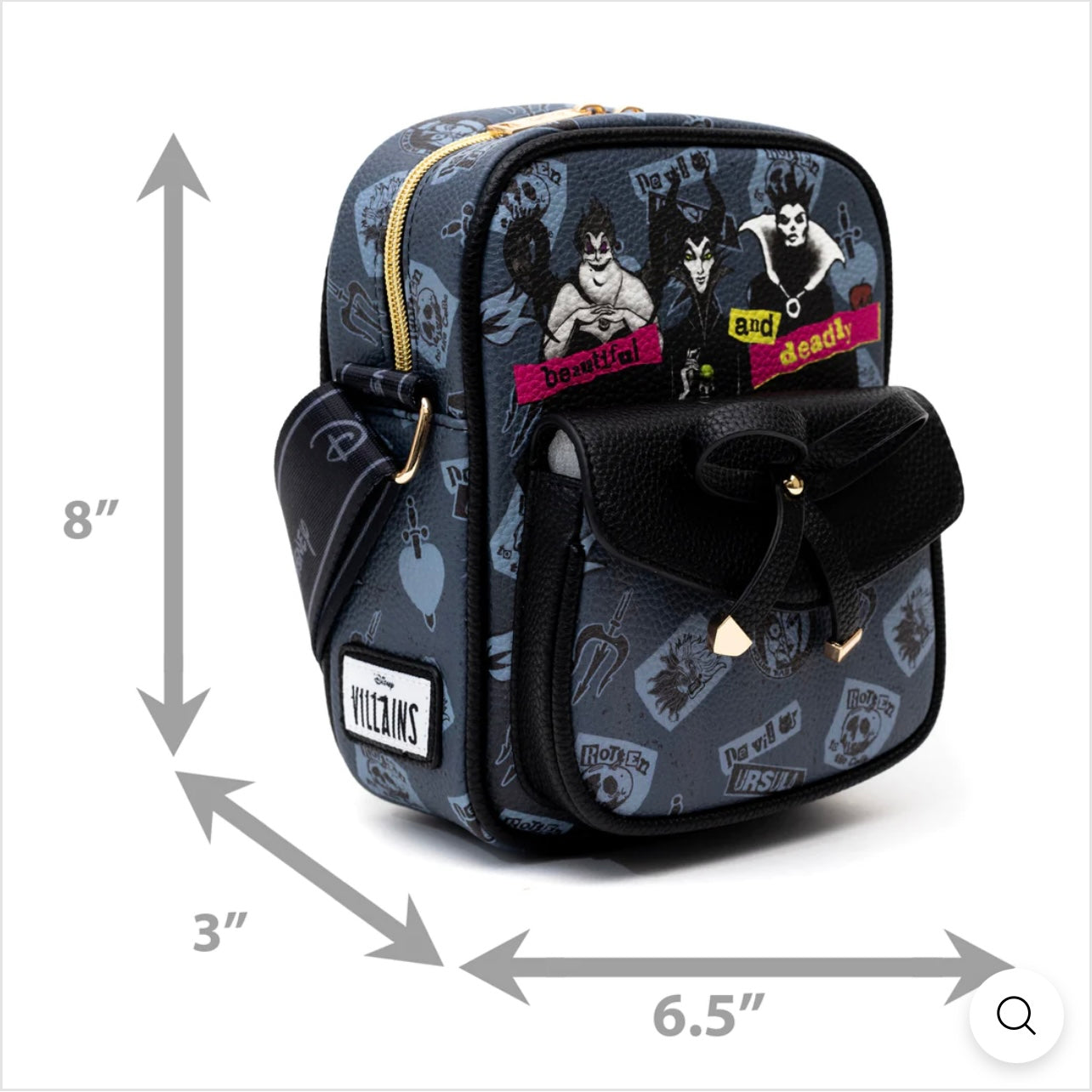 Luxe 3 Villains Cross Body