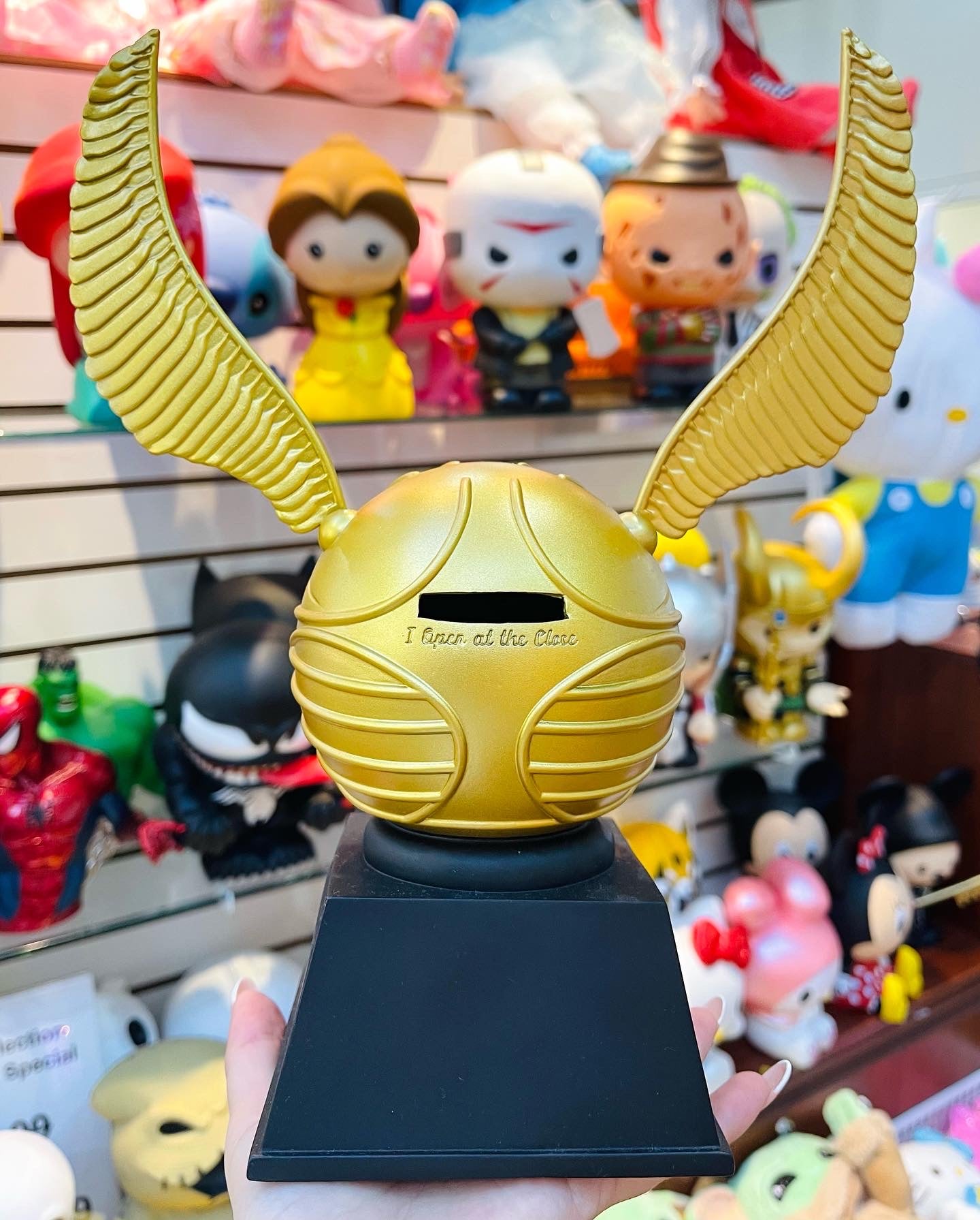 Harry Potter- Golden Snitch PVC Bank