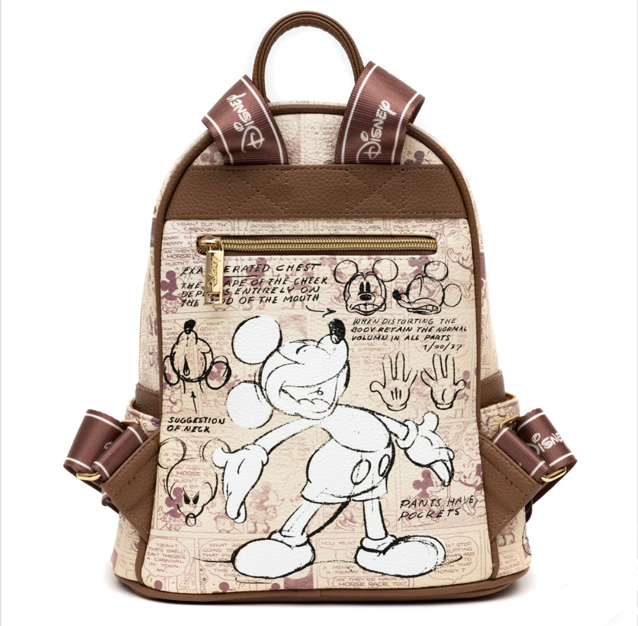 Exclusive Limited Edition - Mickey Mouse Vegan Leather Backpack