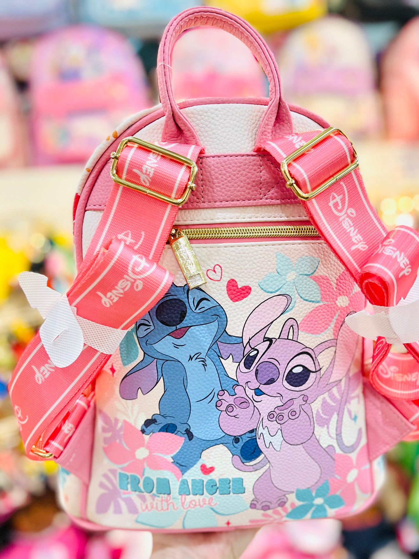 Exclusive- Angel Vegan Leather Backpack